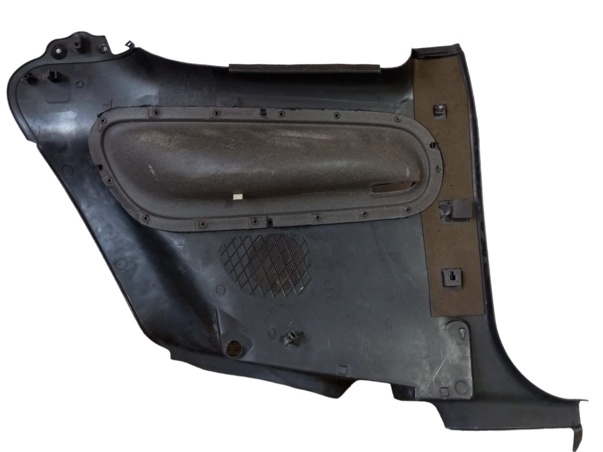 Forro Porta Peugeot 206 2003 2004 2005 Traseira Direita  Preto 7