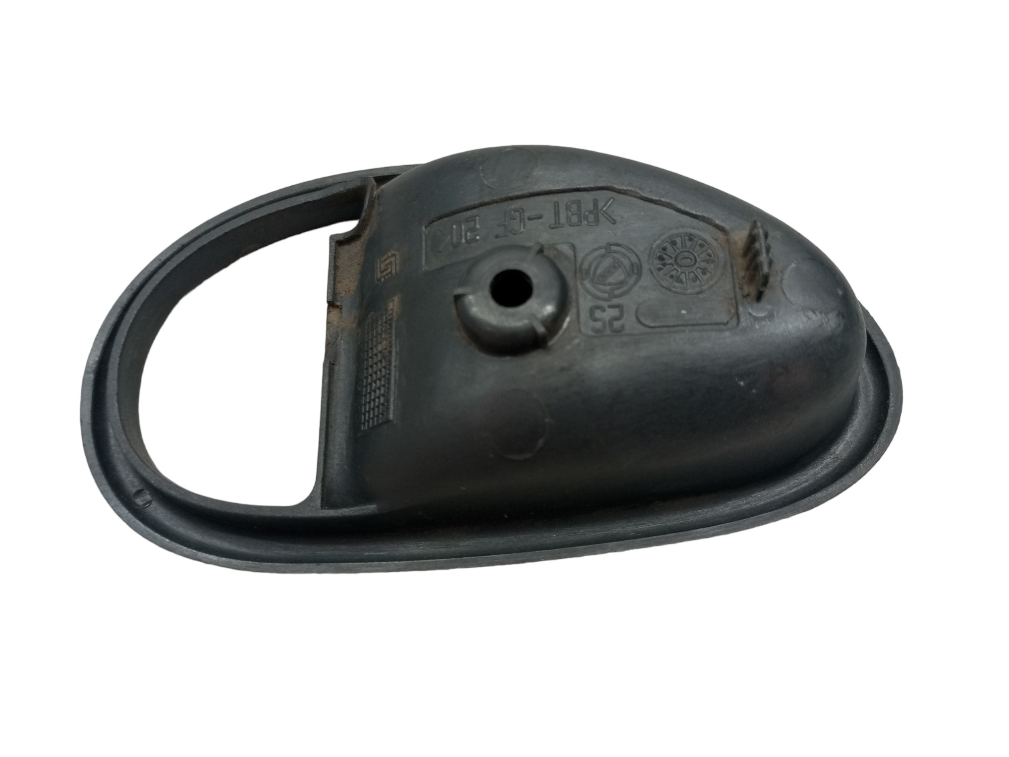 Moldura Macaneta Fiat Palio 2000 2002 Traseira Esquerda  Preto Traseira 5