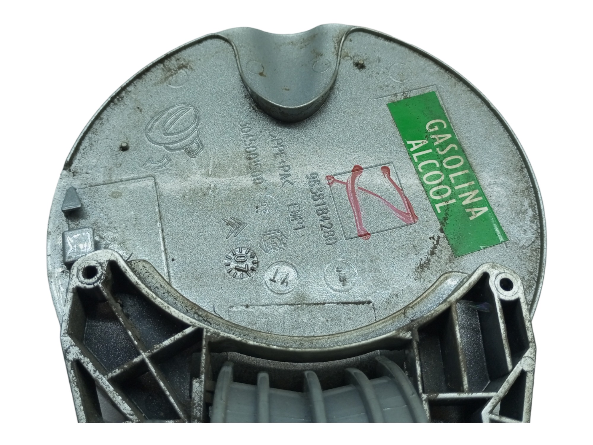 Portinhola Tanque Combustível Citroen C3 2003 2006 2009  Cinza 2003 5