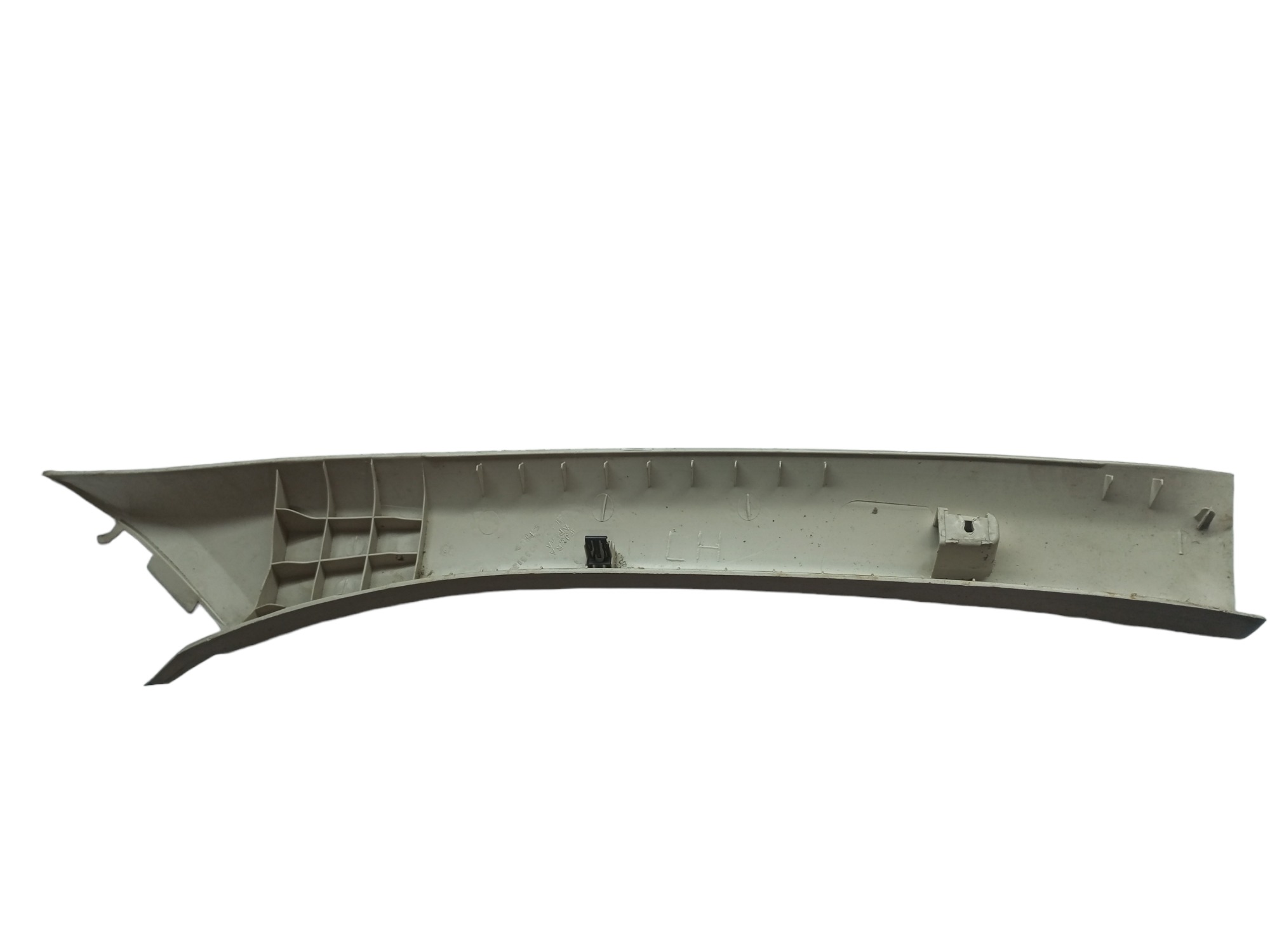 Moldura Coluna Parabrisa Citroen C3 Lado Esquerdo 2011 2012 Branco 5