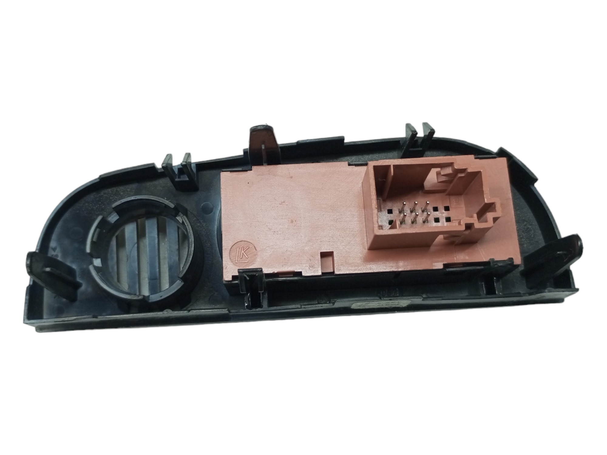 Moldura Botao Falso C3 2003 2006 2007 2009 2012 Citroen Preto 2