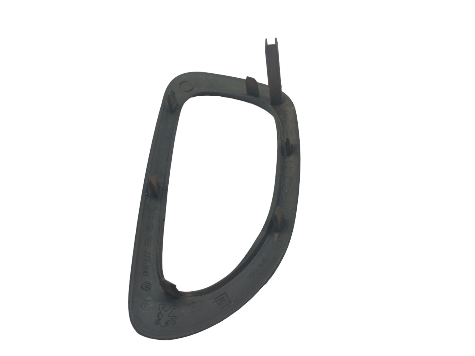 Moldura Macaneta Porta Peugeot 307 2007 Dianteiro Direito  Marrom Dianteira 5