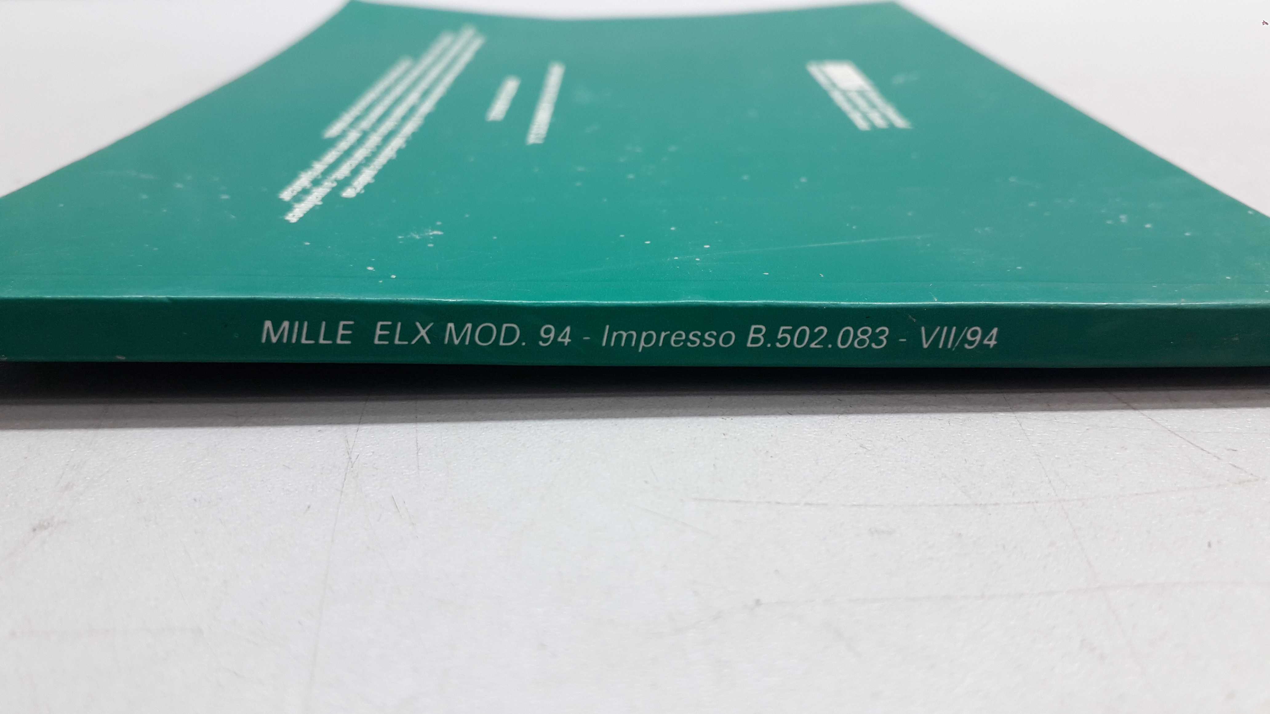Manual De Uso E Manutenção Fiat Mille Elx 3