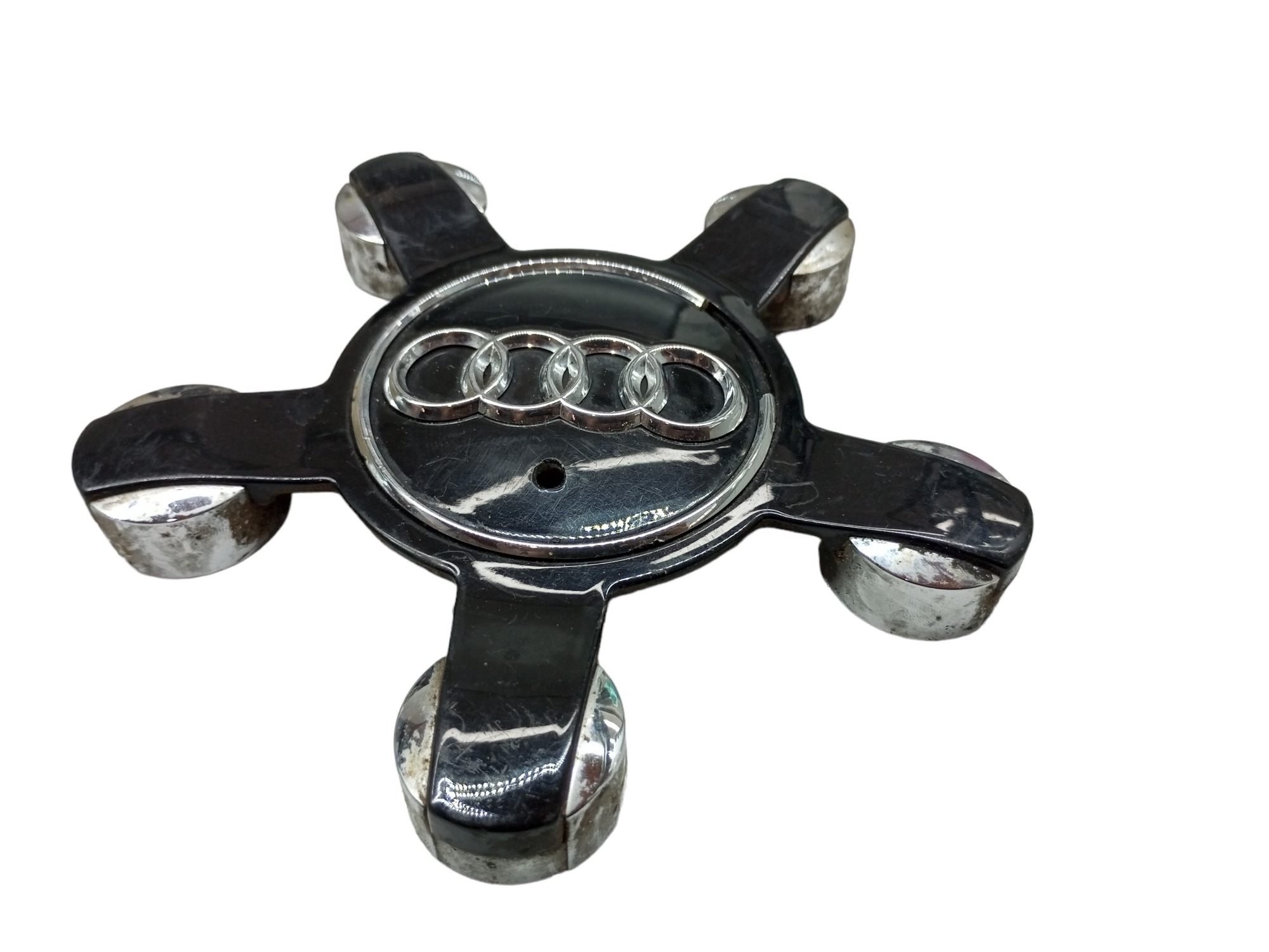 Miolo Calota Tampa Roda Audi A3 99 2000 2001 2002 2003  Preto 2