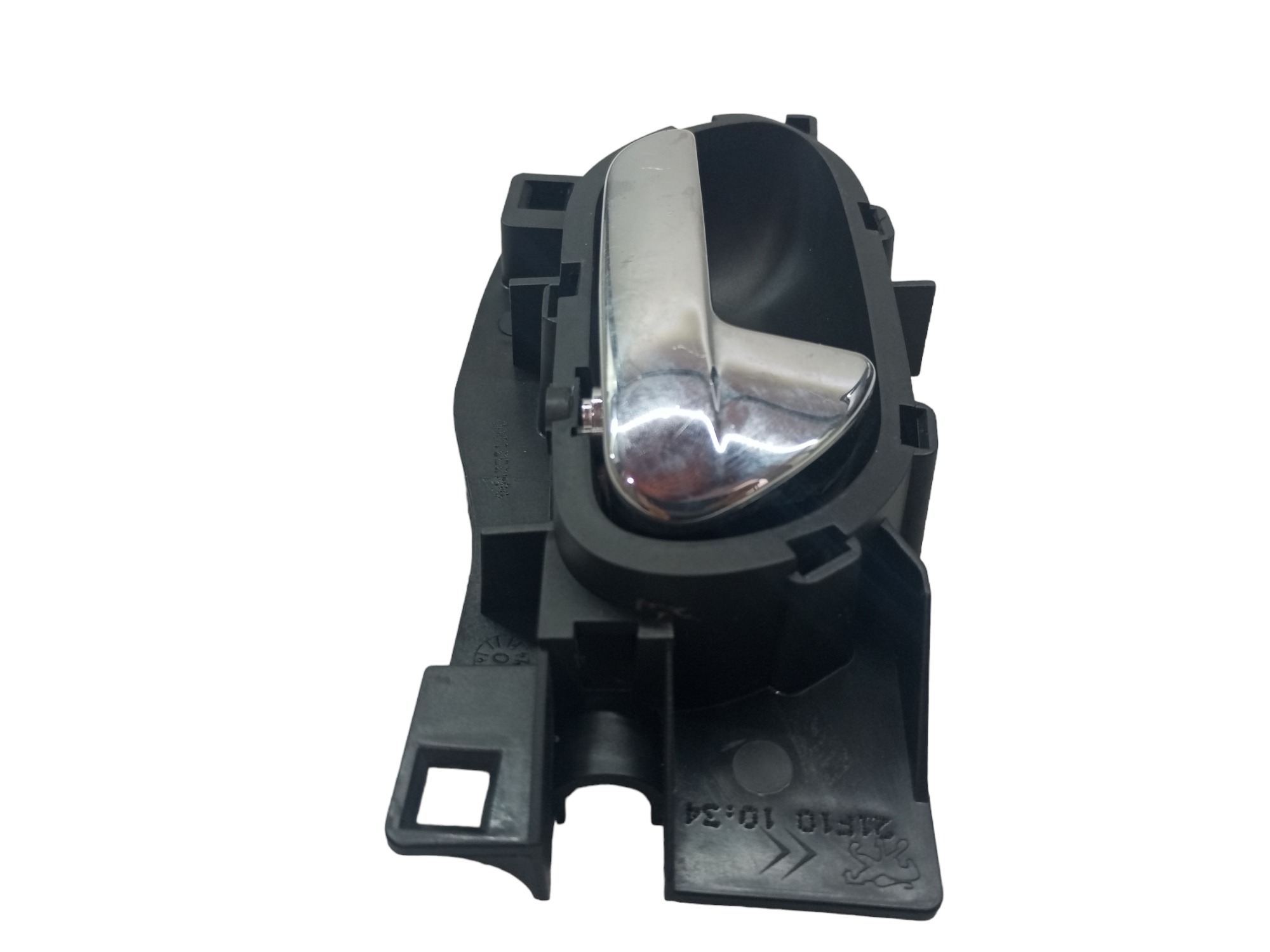 Macaneta Porta Peugeot 307 2003 2008  Dianteira Direita  Preto Prata 3