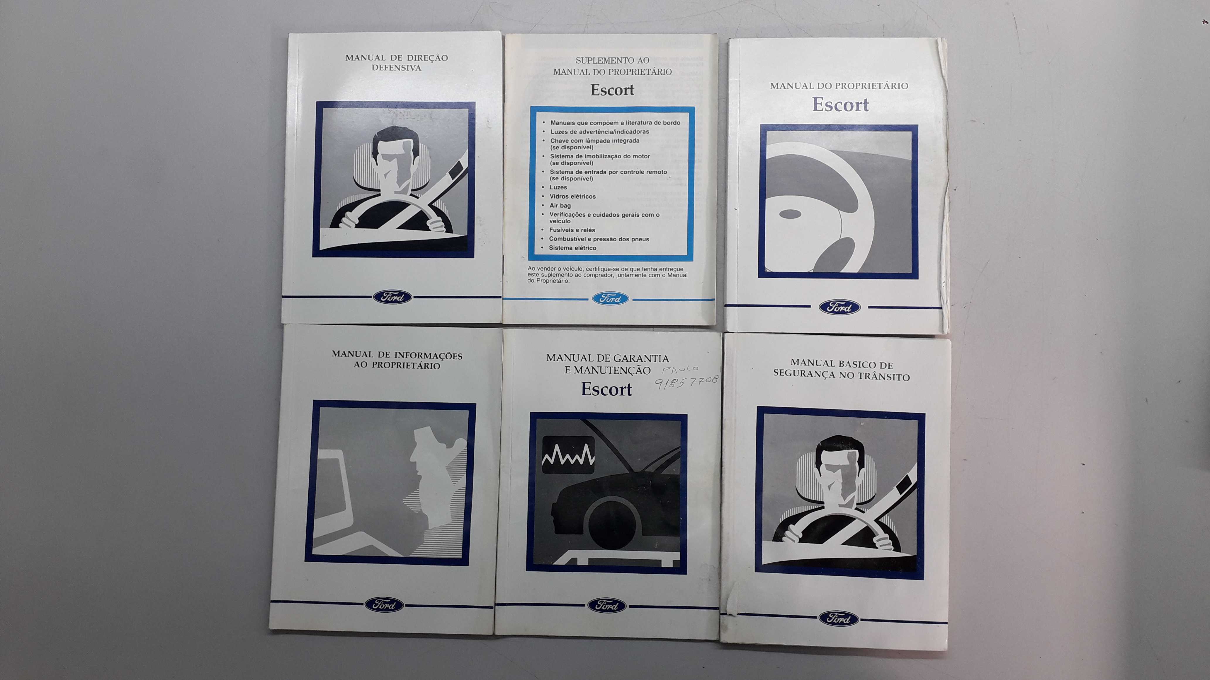 Manual Do Proprietário Ford Escort 1997 3