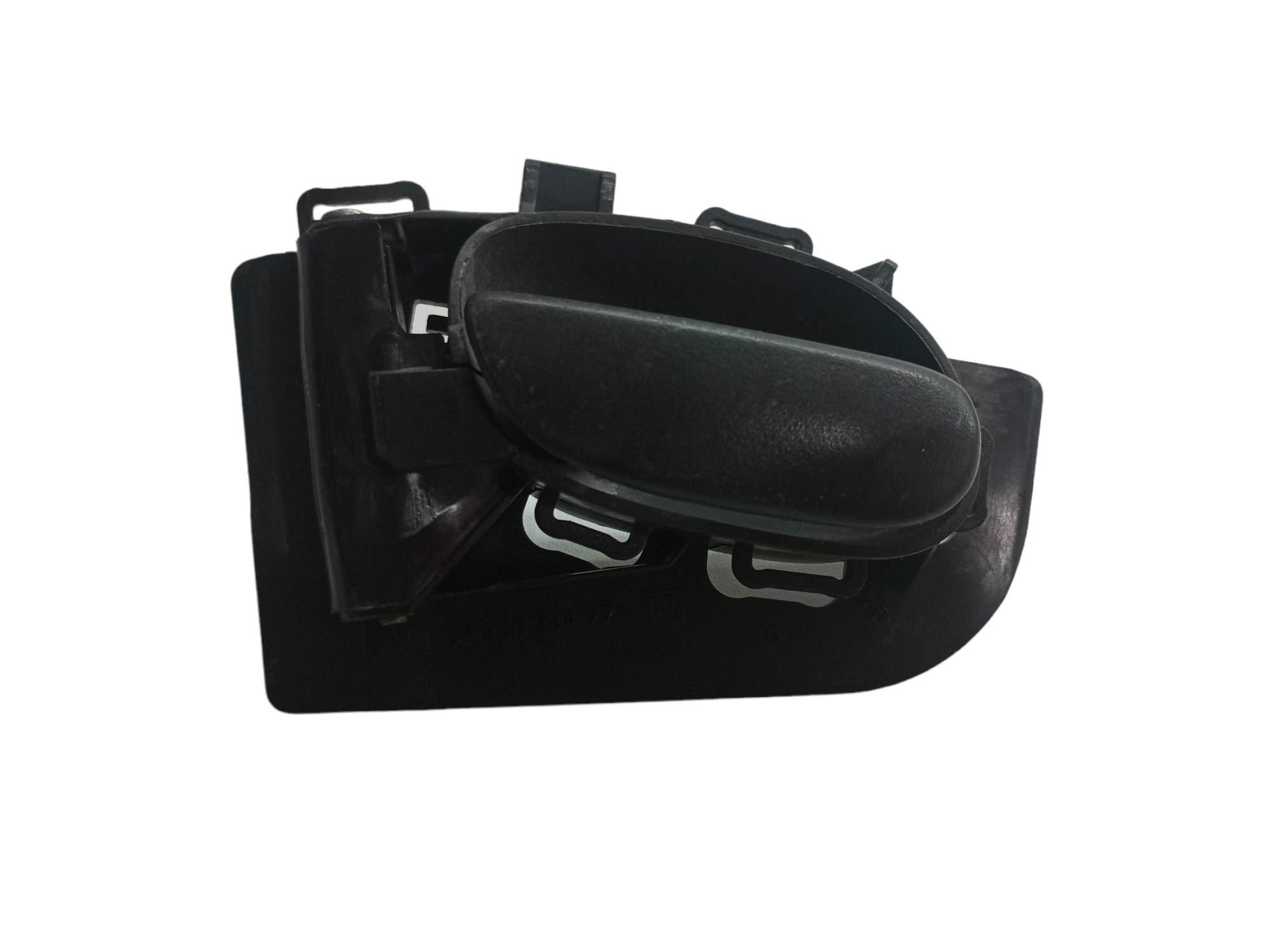 Macaneta Interna Peugeot 206 2003 2004 2005 2008 Esquerda  Preto Traseira 1