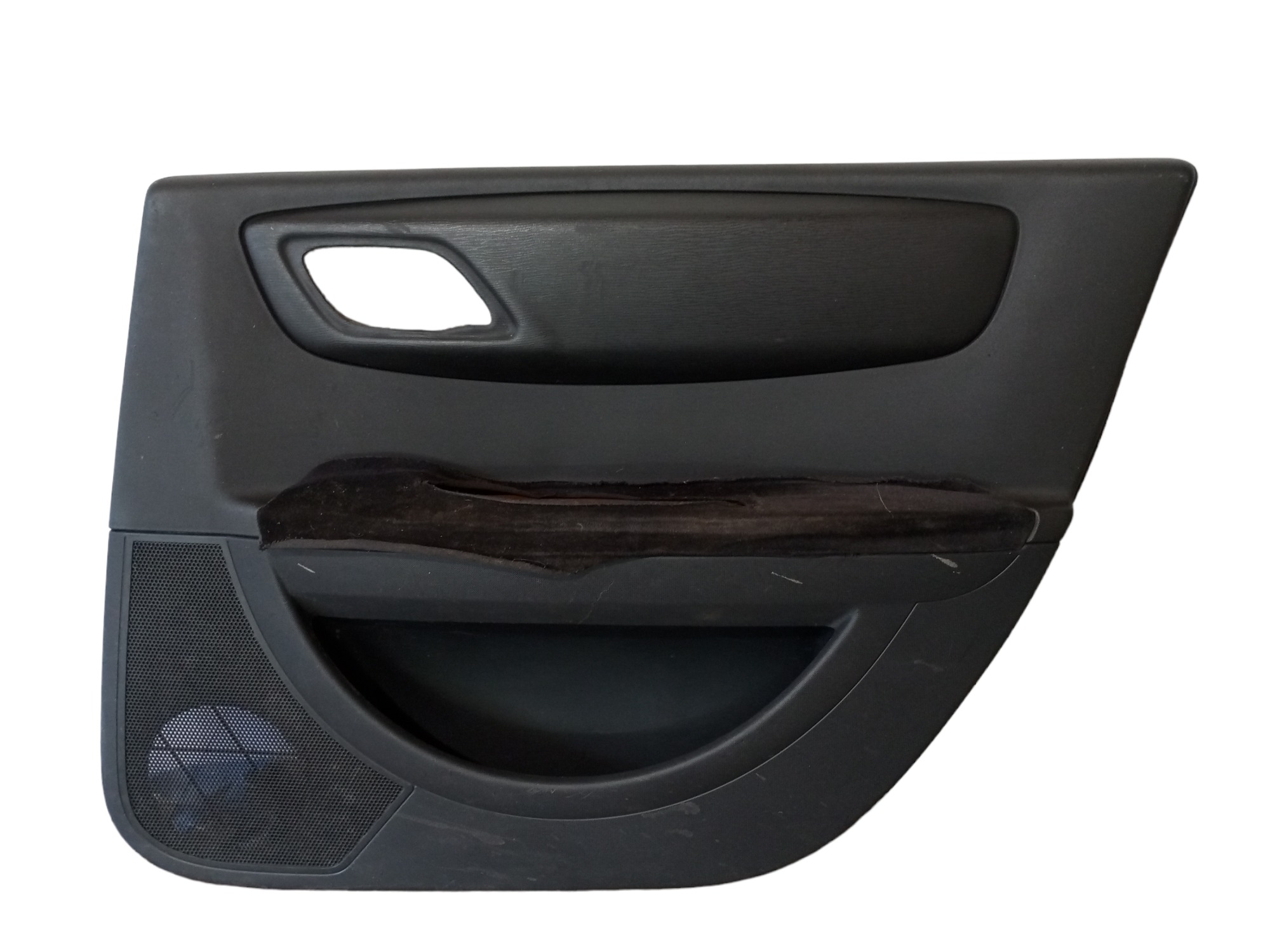 Forro Porta Citroen C4 Pallas 2007 2012 Traseiro Direito Preto 1