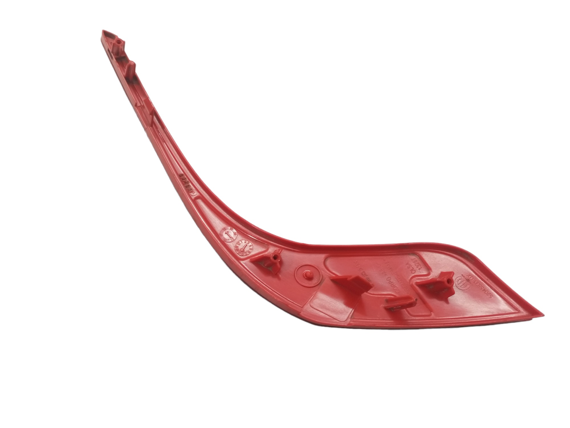 Lanterna Refletor Fiat Argo 2017 2023 Parachoque Traseiro  Vermelho 3