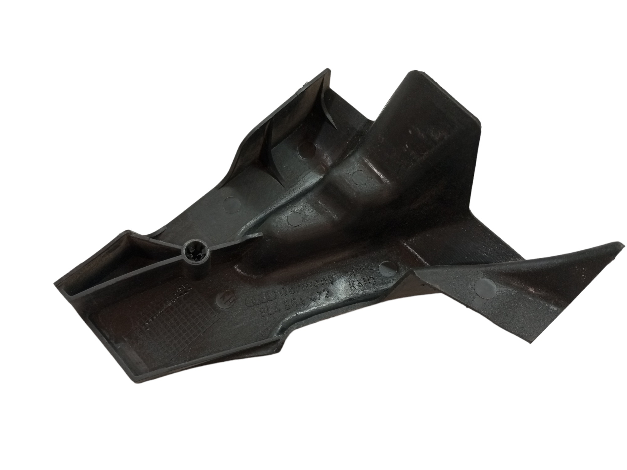 Moldura Acabamento Banco Traseiro Audi A3 99 2001 20003 Preto 6