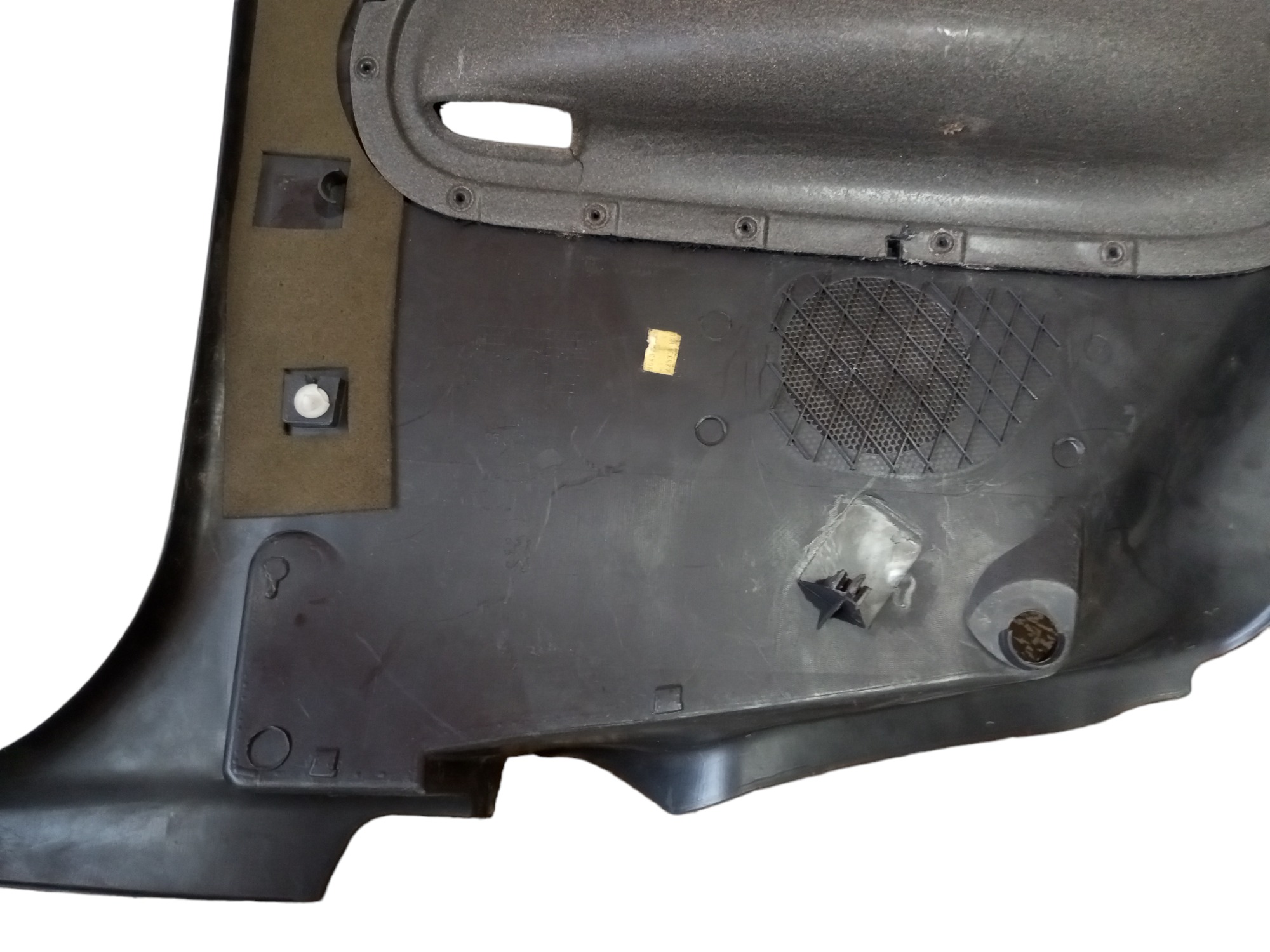 Forro Porta Peugeot 206 2000 2001 2002 Traseira Esquerda Preto 3