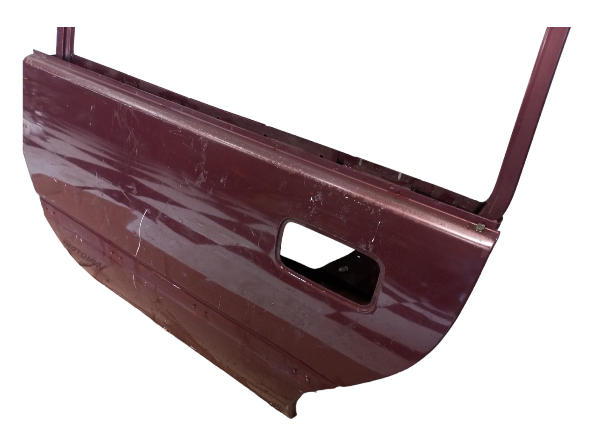 Porta Omega 93 94 95 96 97 98 Traseira Esquerda Chevrolet Traseira Esquerdo Vermelha 4