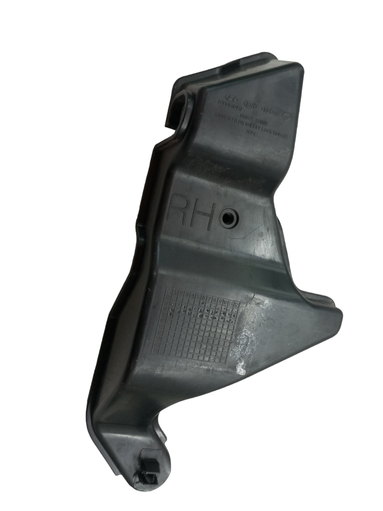 Moldura Acabamento Trava Porta Hb20 Hyundai 2013 2014 Direit