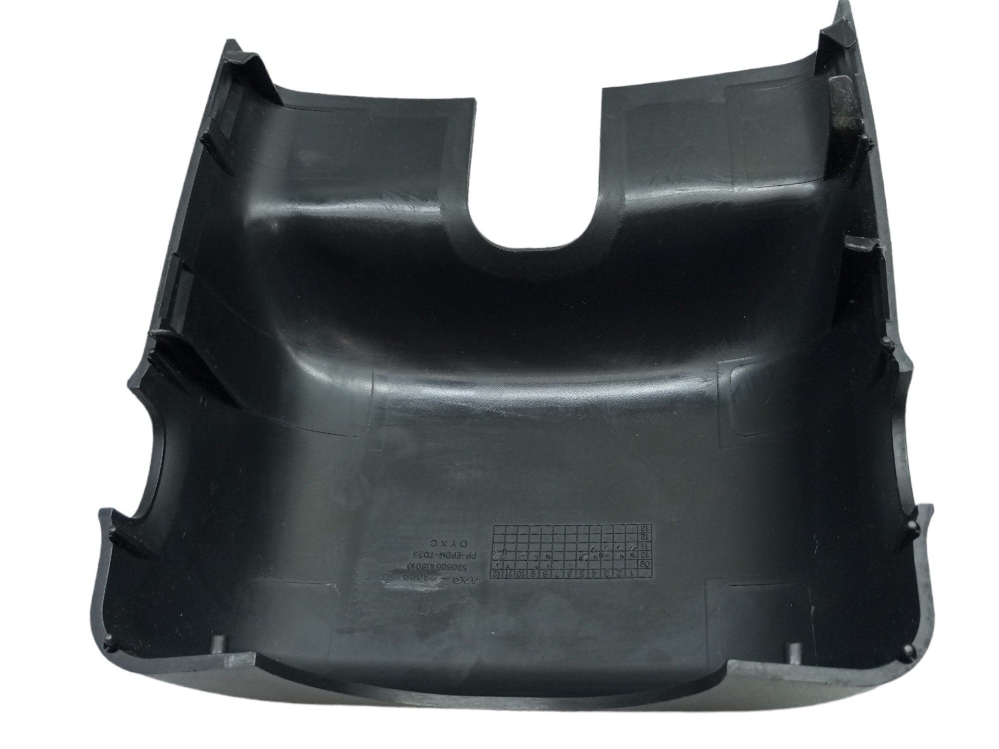 Moldura Superior Coluna Direção Jac J3 2010 2011 2012 2013  Preto 5