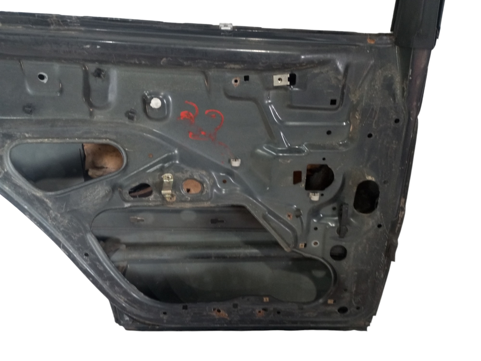 Porta Mercedes C280 C230 95 98 2000 2002 Traseira Esquerda Traseira Esquerdo Preto Fosco 5