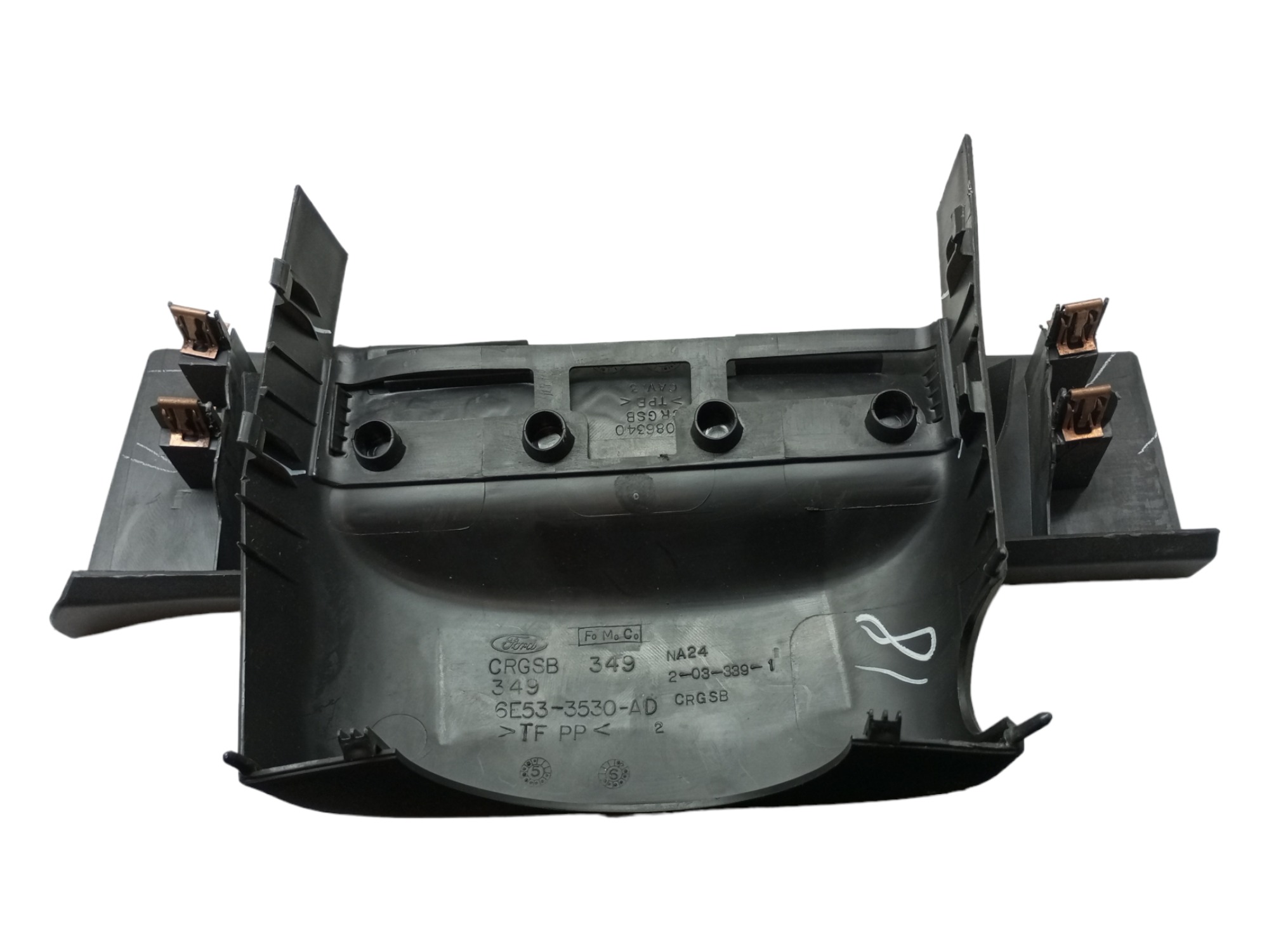 Moldura Capa Chave Seta Ford Fusion 2006 2008 2009 Coluna 5