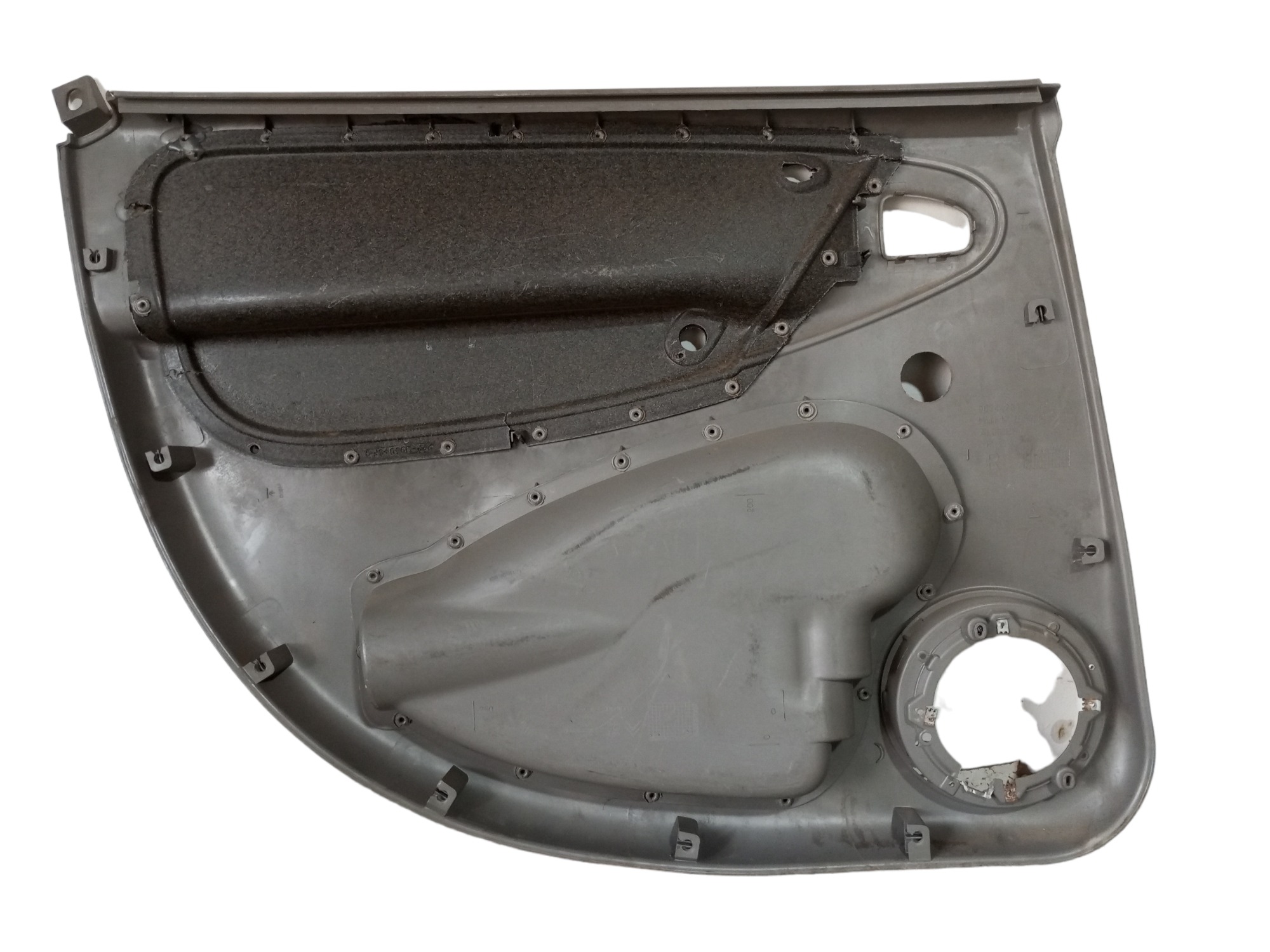 Forro Porta Xsara Picasso 2001 2005 2008 Traseira Direita Cinza 5
