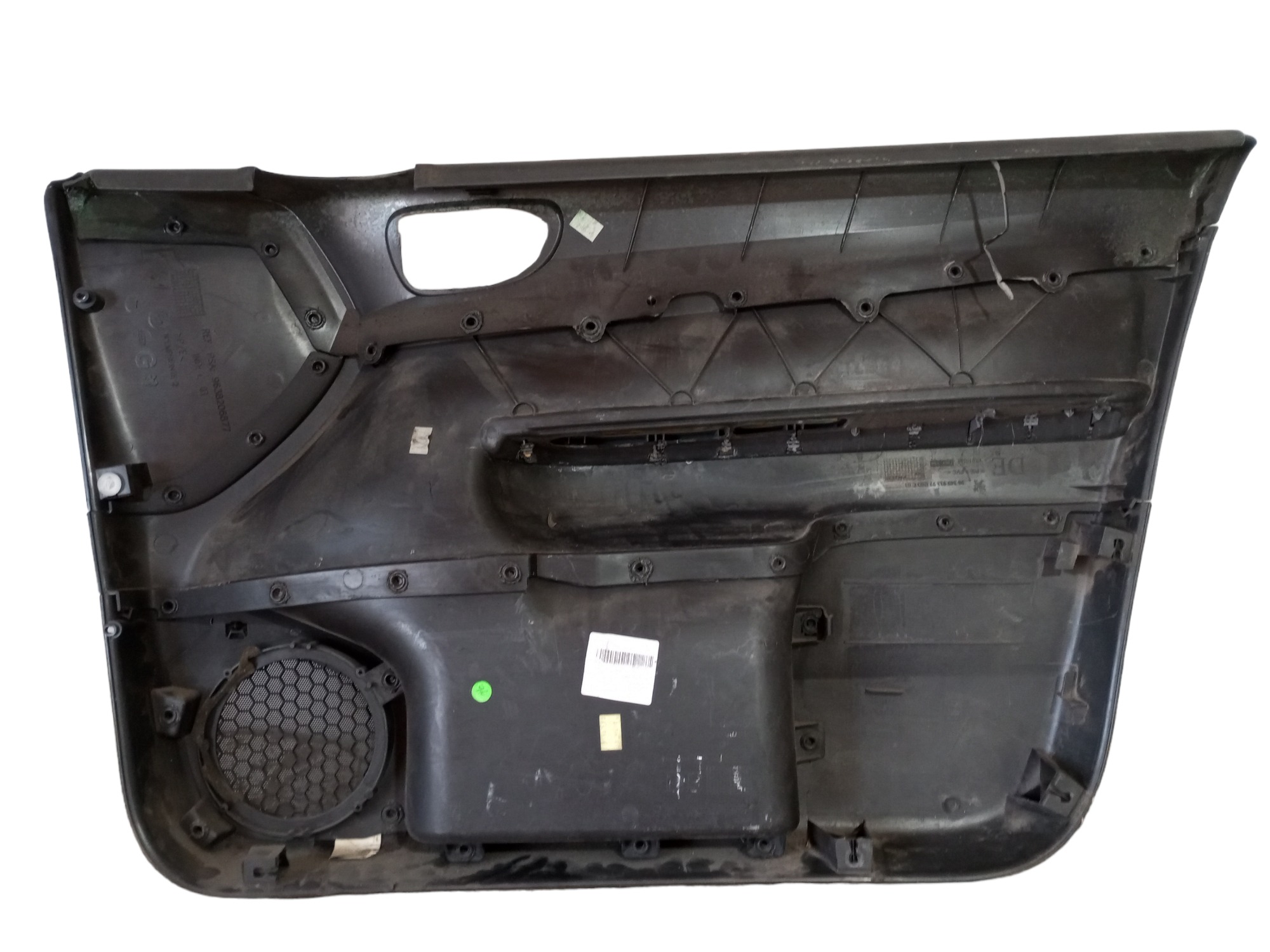 Forro Porta Peugeot 307 2005 2006 2007 Dianteira Esquerda  Preto 5