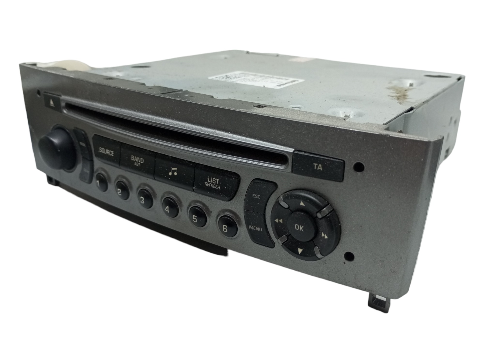 Radio Cd Player Peugeot 408 308 2011 2012 2014 2016 Mp3 5