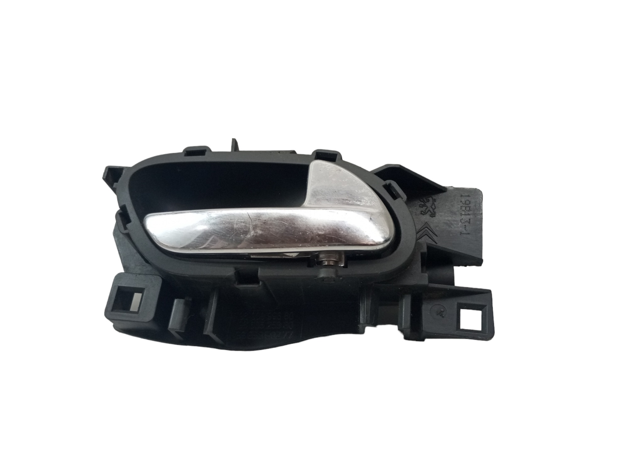 Macaneta Puxador Porta Peugeot 308 2013 Traseira Direita  Preto Traseira 1