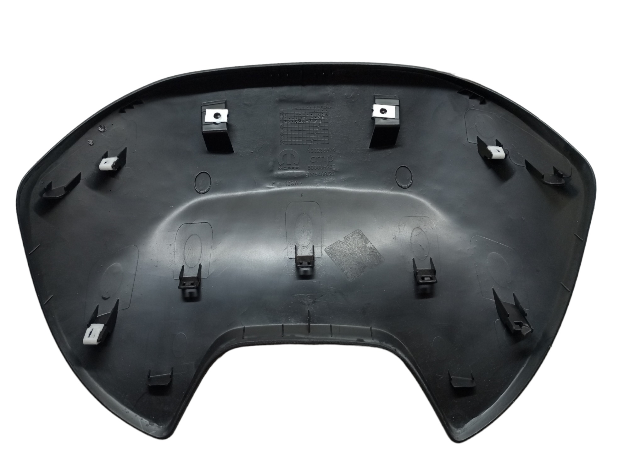 Moldura Superior Painel Instrumento Fiat Argo 2018 2023 Preto 4
