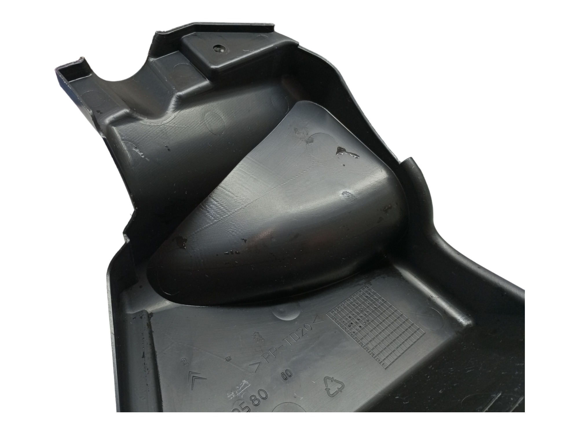 Moldura Tampa Caixa Fusivel Citroen C3 2003 2006 2009 2012 6