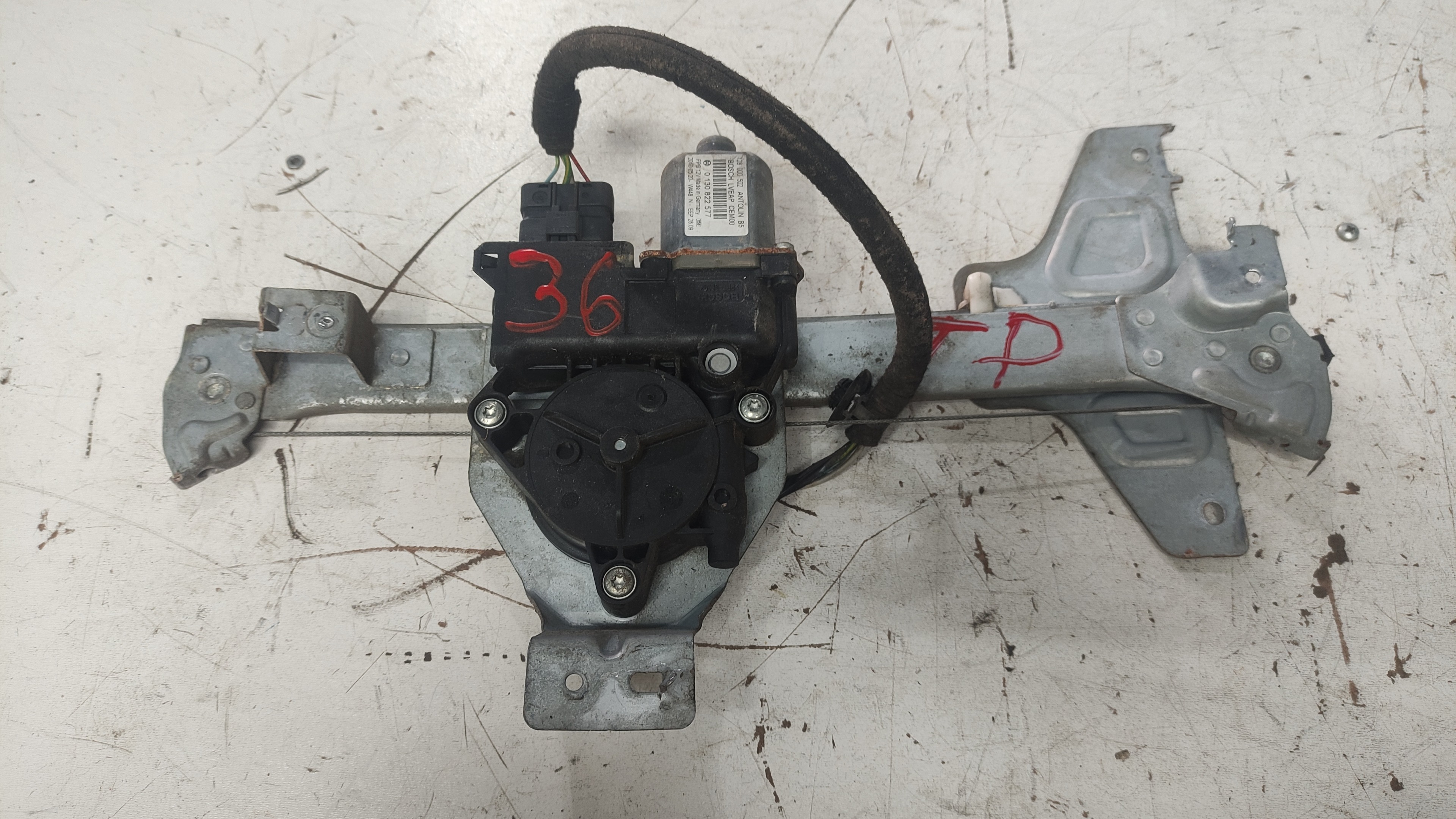 Máquina De Vidro Elétrica Traseira Direita C4 Hatch 2011 2