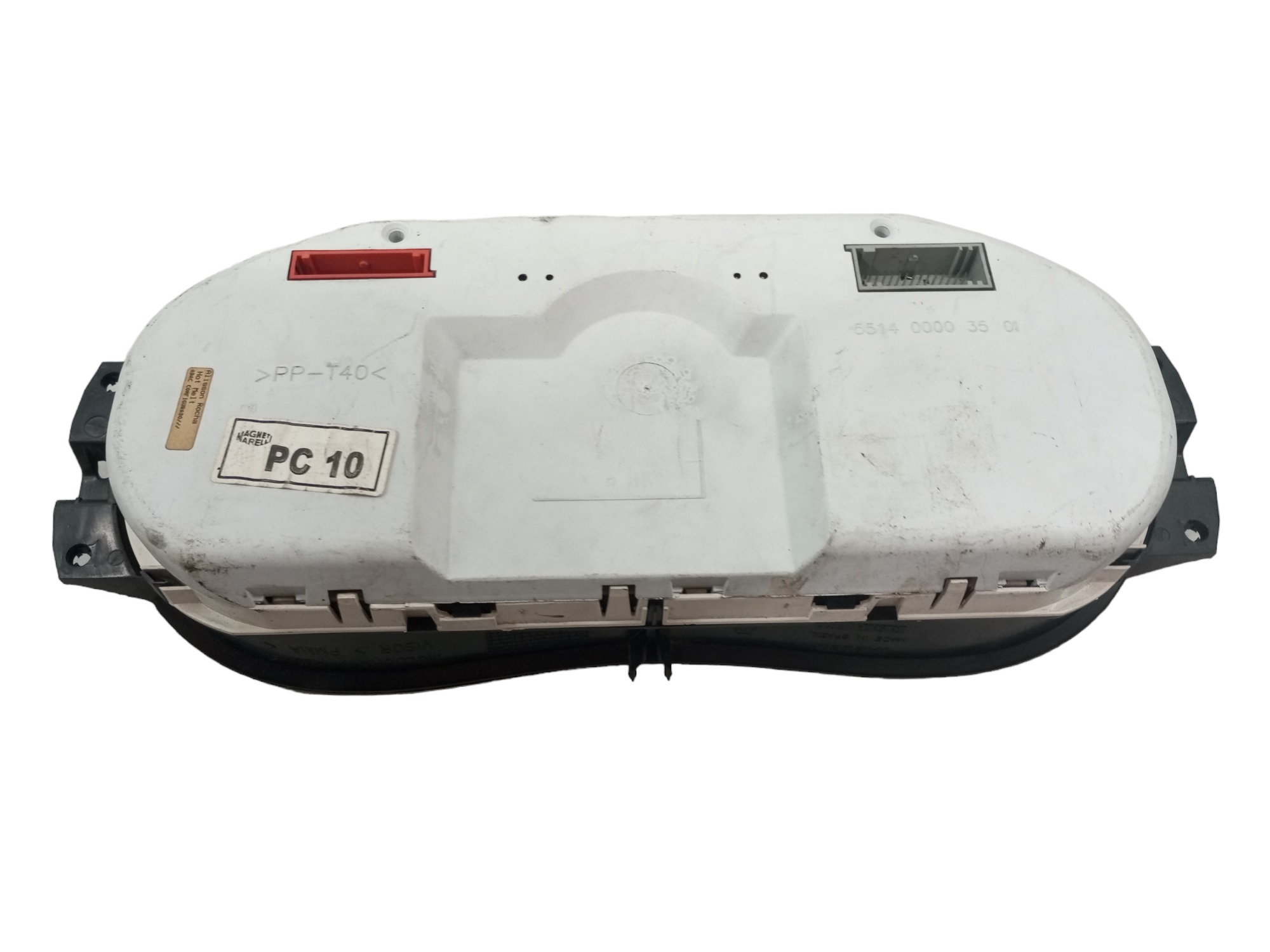 Painel Instrumento Velocimetro Clio Scenic 1.6 2003 2007 Cinza 5