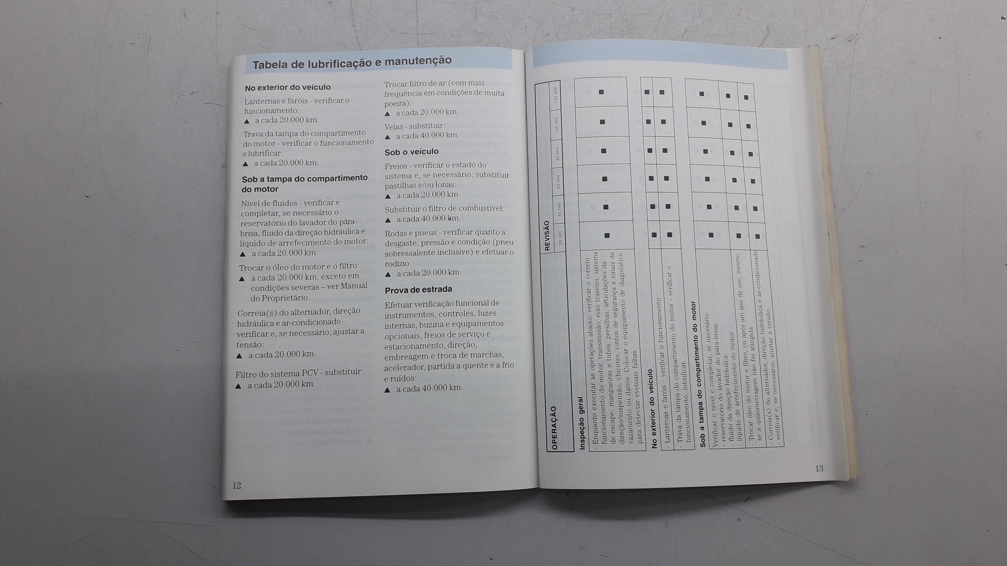Manual De Garantia E Manutenção Ford Ka Fiesta Courier 2