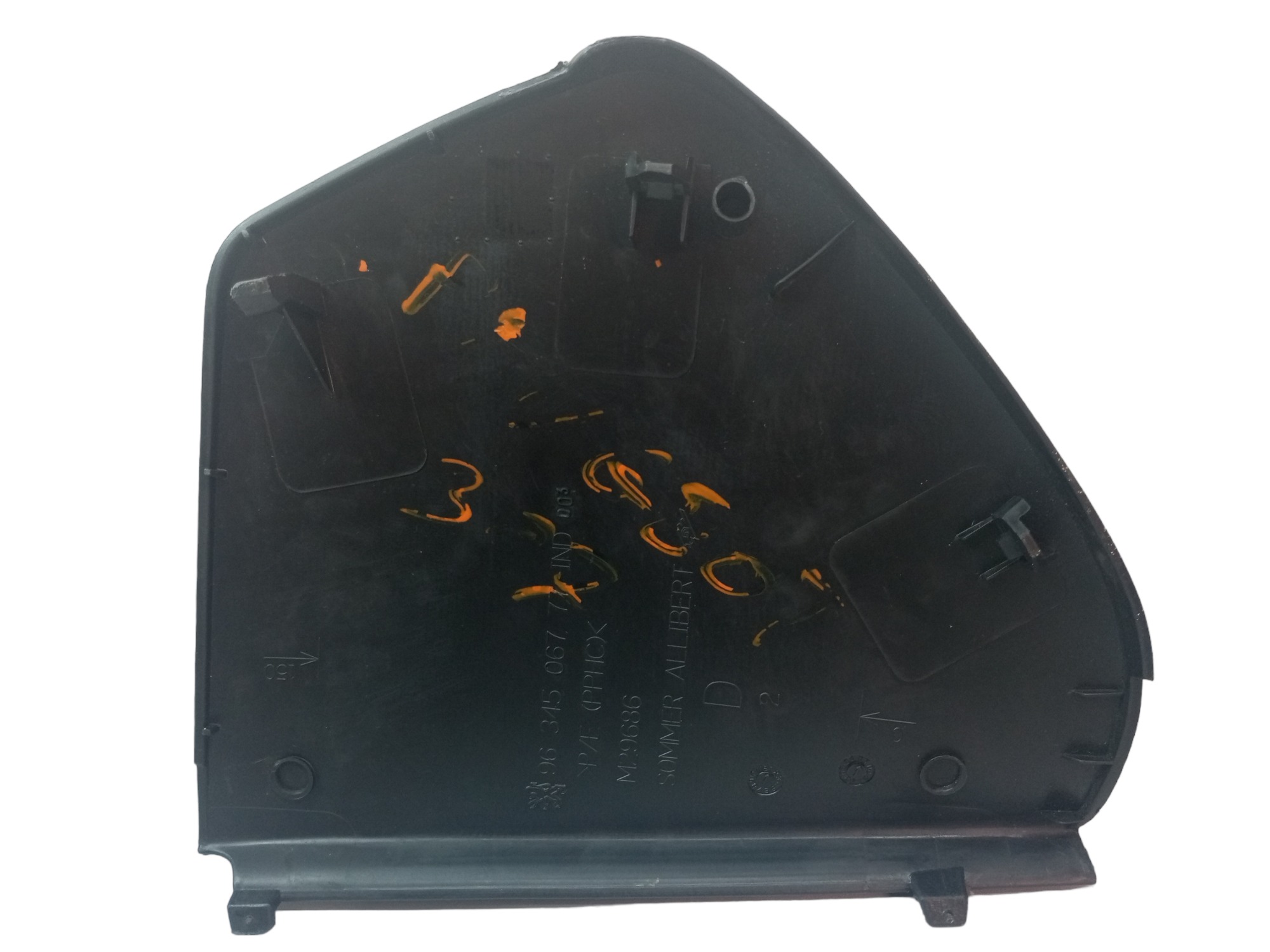 Tampa Acabamento Painel Peugeot 307  2010 Lateral Direito 4
