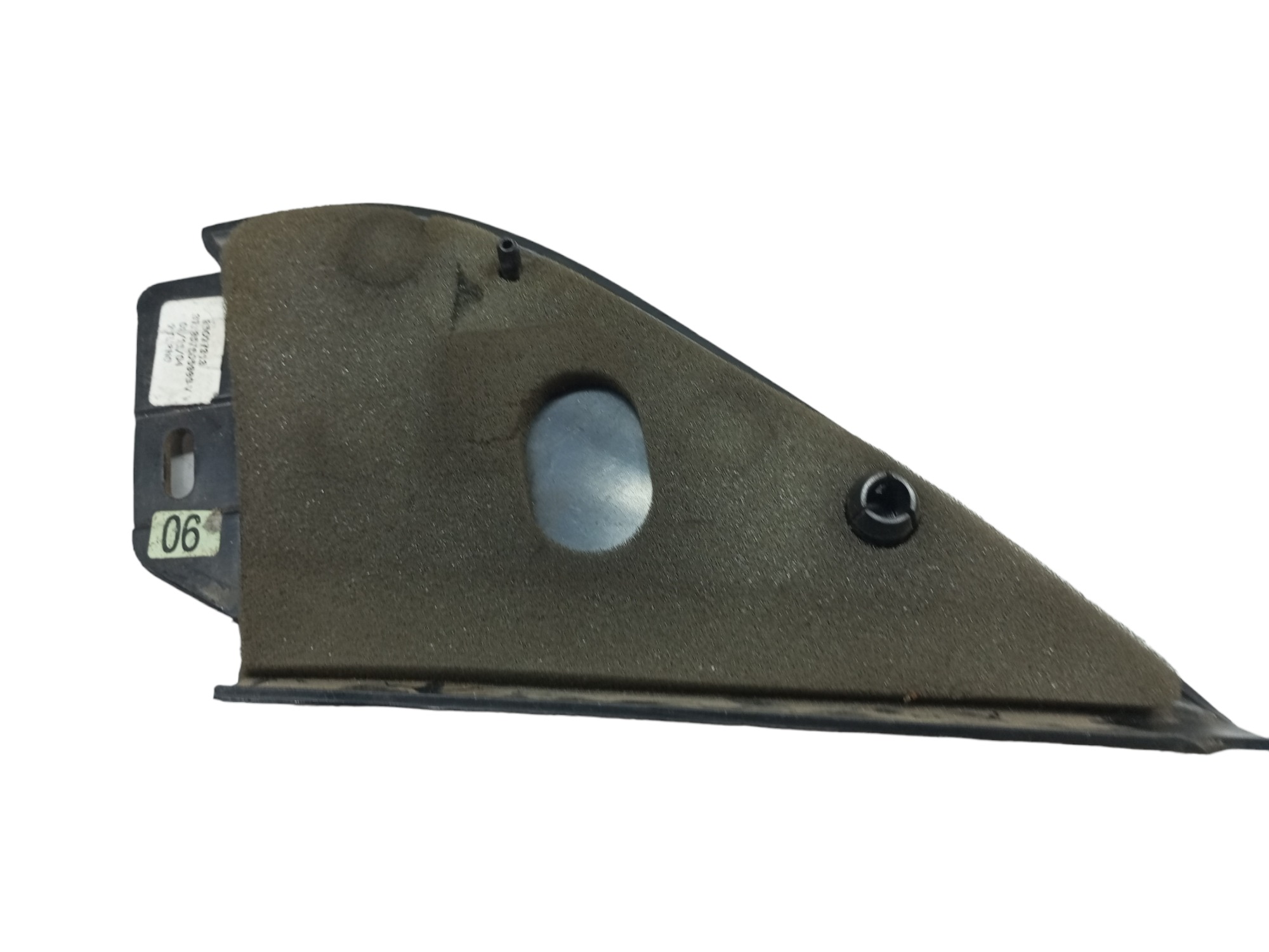 Acabamento Interno Retrovisor Gol Vw 94 95 96 2008 Esquerdo Preto 6