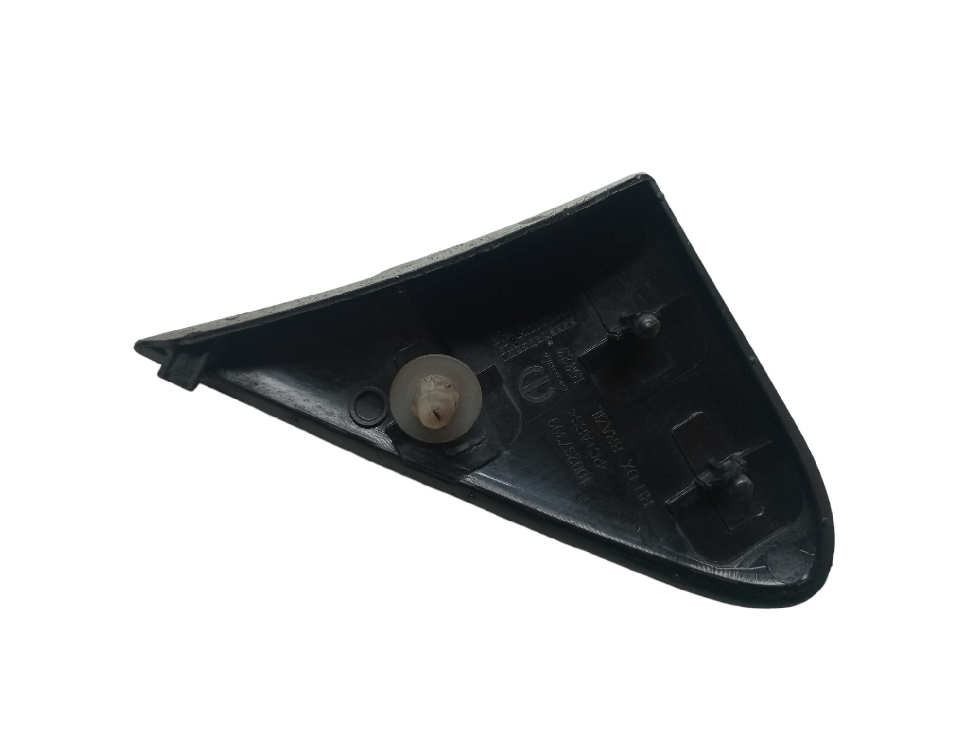 Moldura Retrovisor Fiat Argo Drive 2019 2023 Externo Direito Preto 5