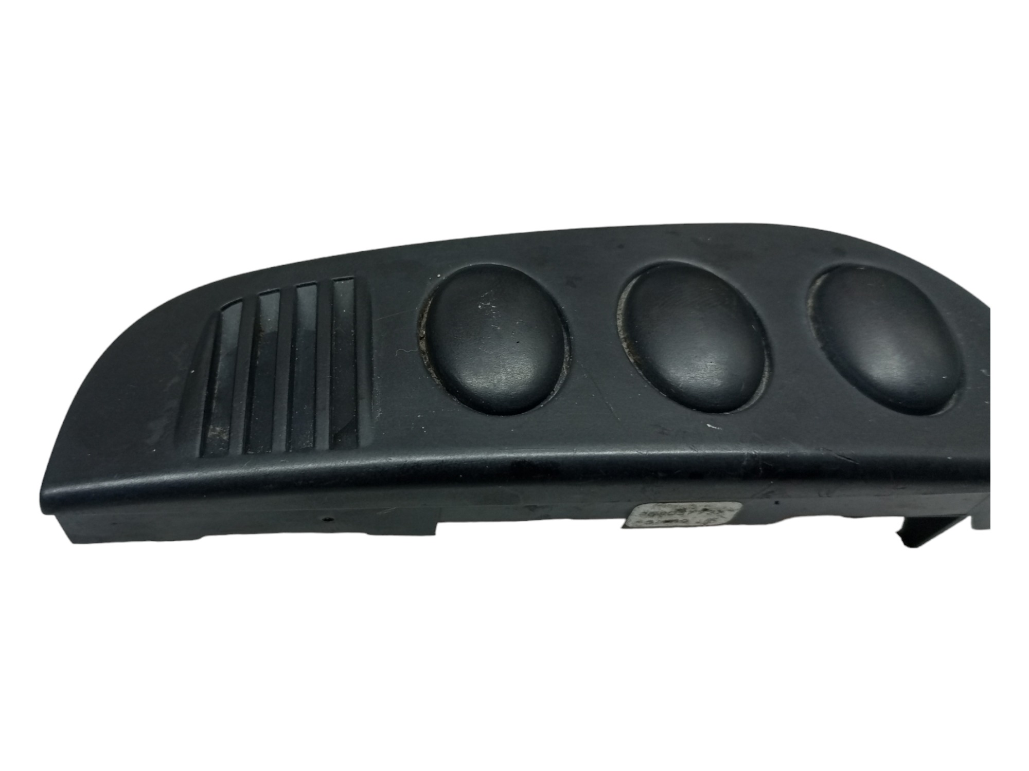 Moldura Botao Falso Citroen C3 2003 2006 2007 2009 2012  Preto 4