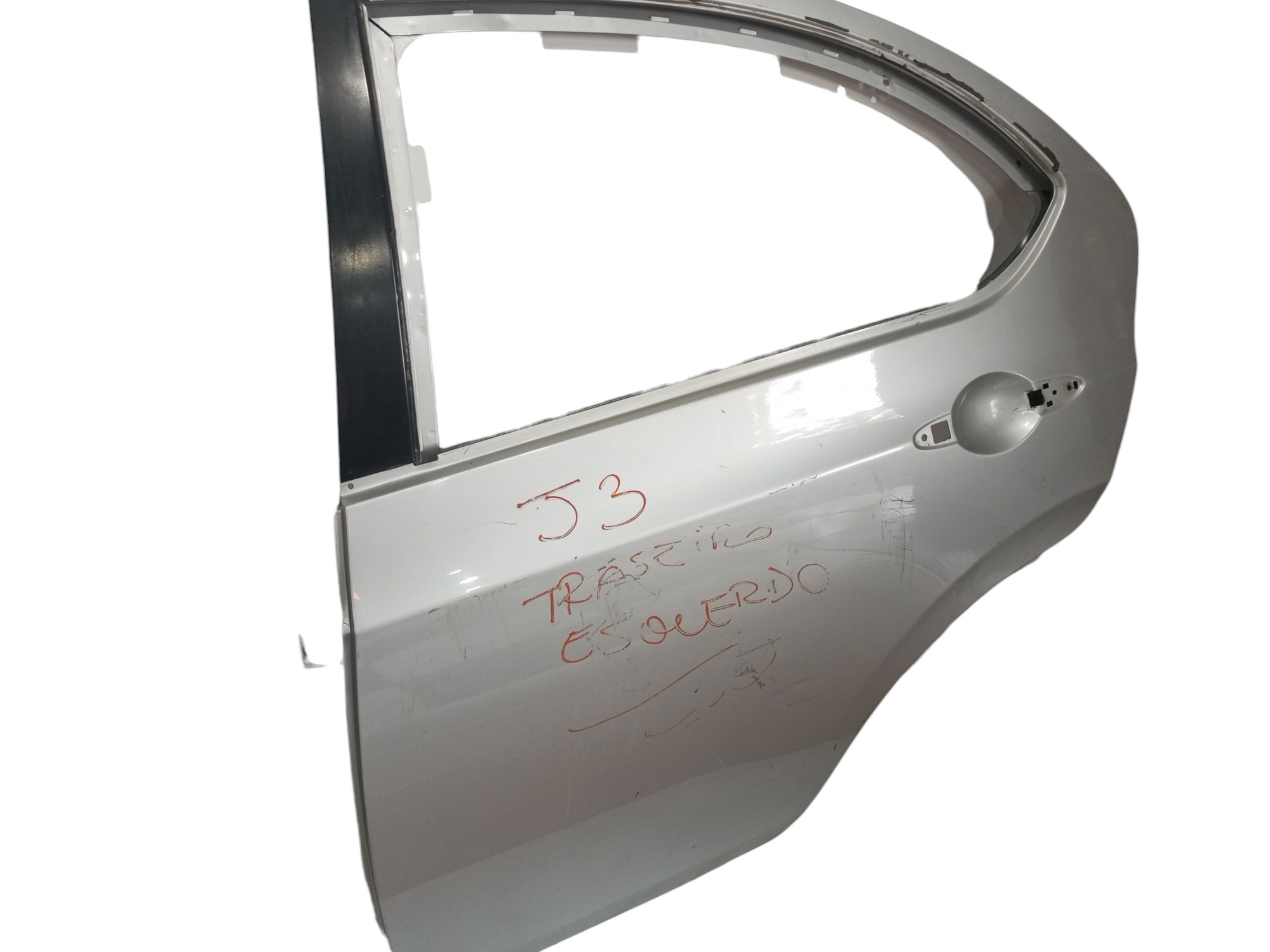 Porta Jac J3 2010 2011 2012 2013 2014 Traseira Esquerda  Traseira Esquerda Prata 5