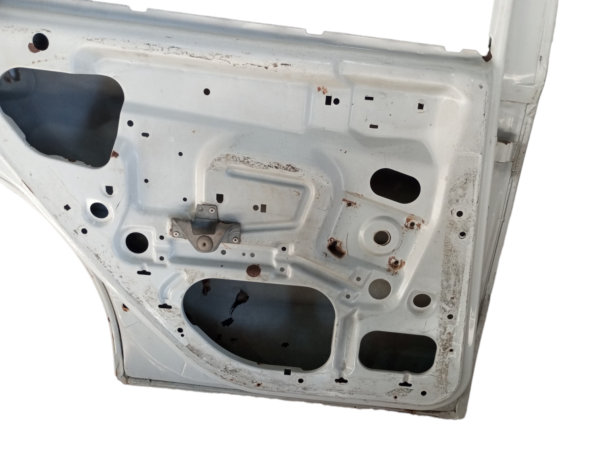 Porta Ford Fiesta 97 98 2000 2001 2003 Traseira Esquerda  Traseira Esquerdo Branco 7