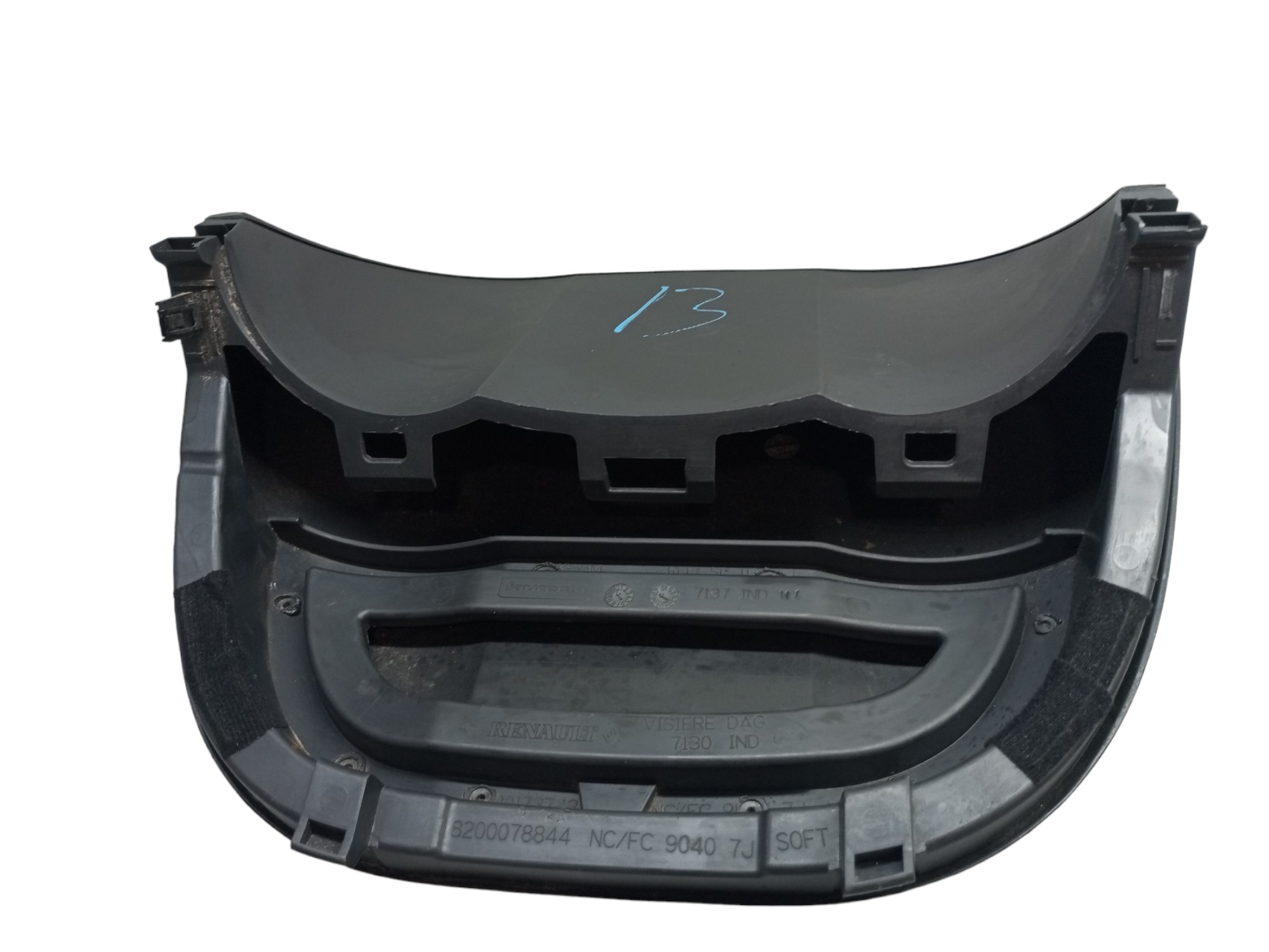 Moldura Painel Instrumento Megane Renault 2007 Superior 2