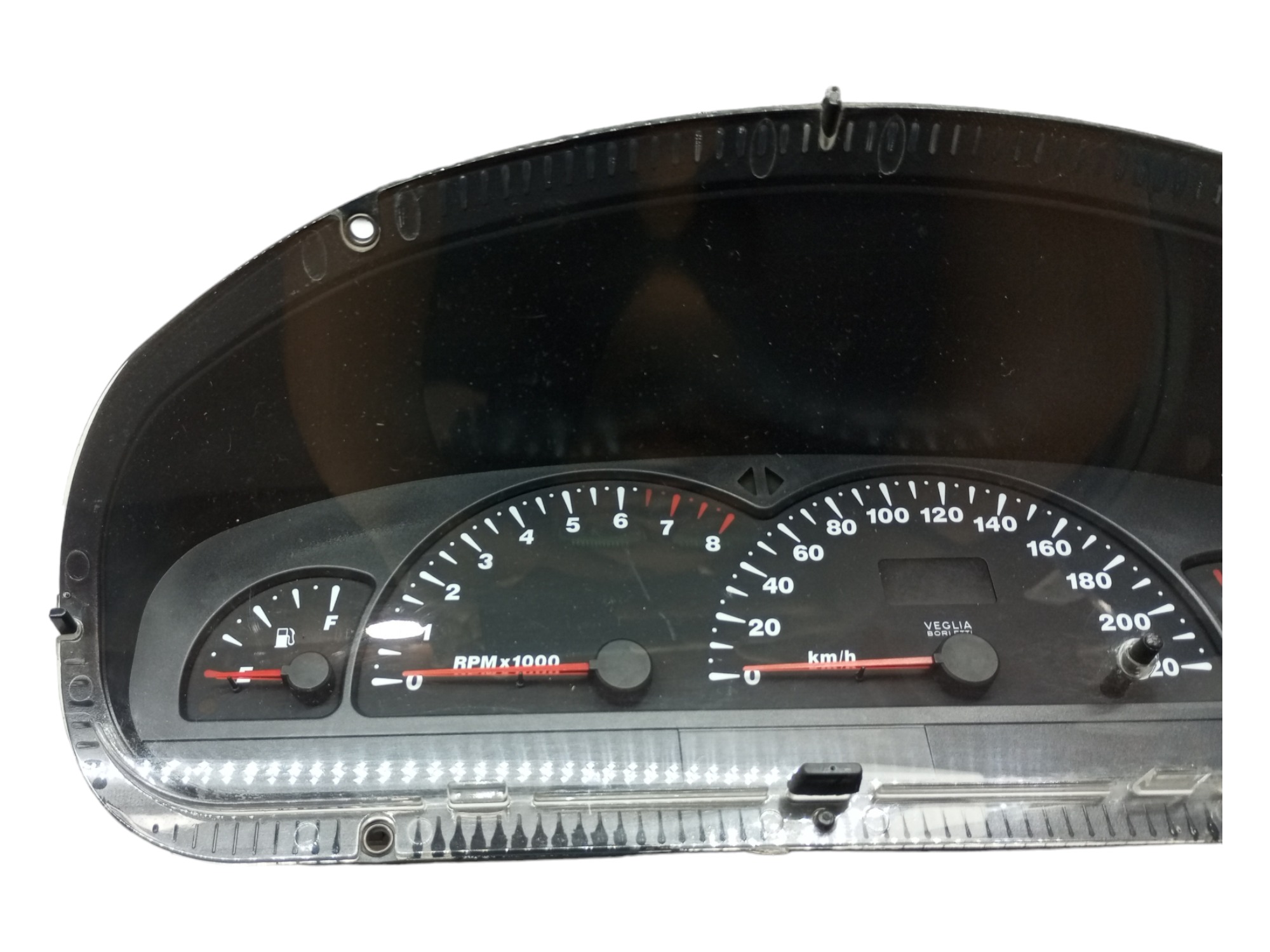 Painel Instrumento Fiat Marea 2000 2001 2002 Conta Giro Preto 2