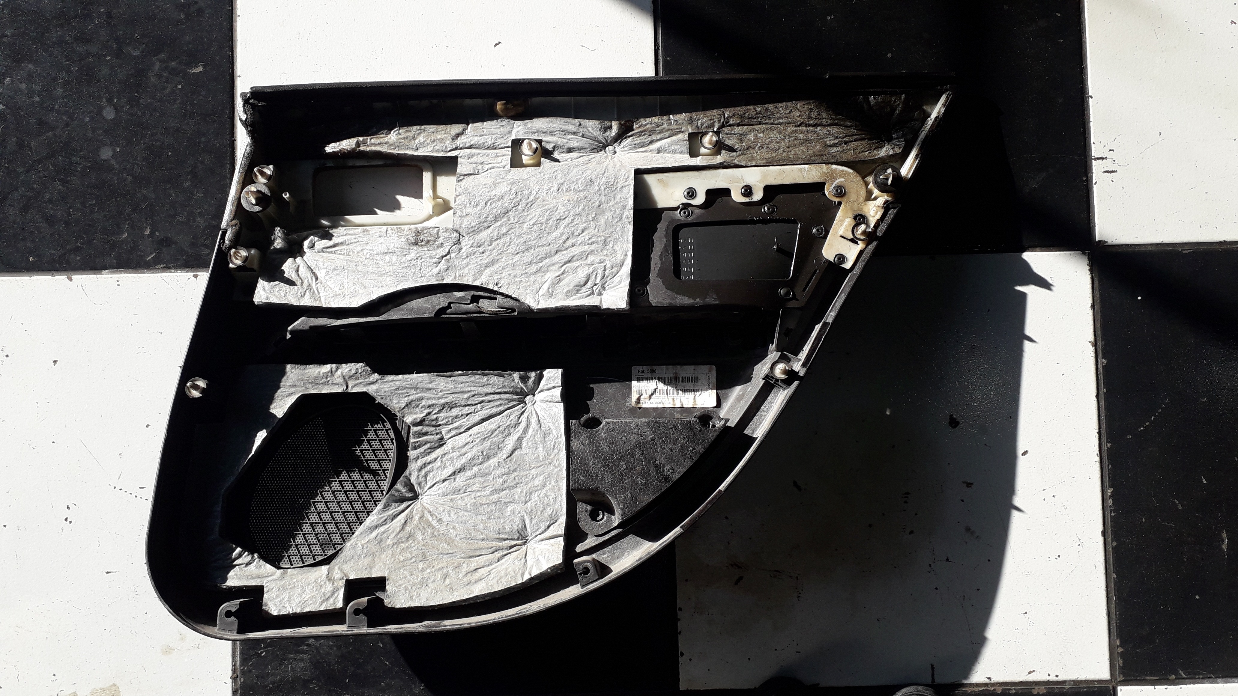 Forro De Porta Traseiro Esquerdo Ford Fusion 2010 2