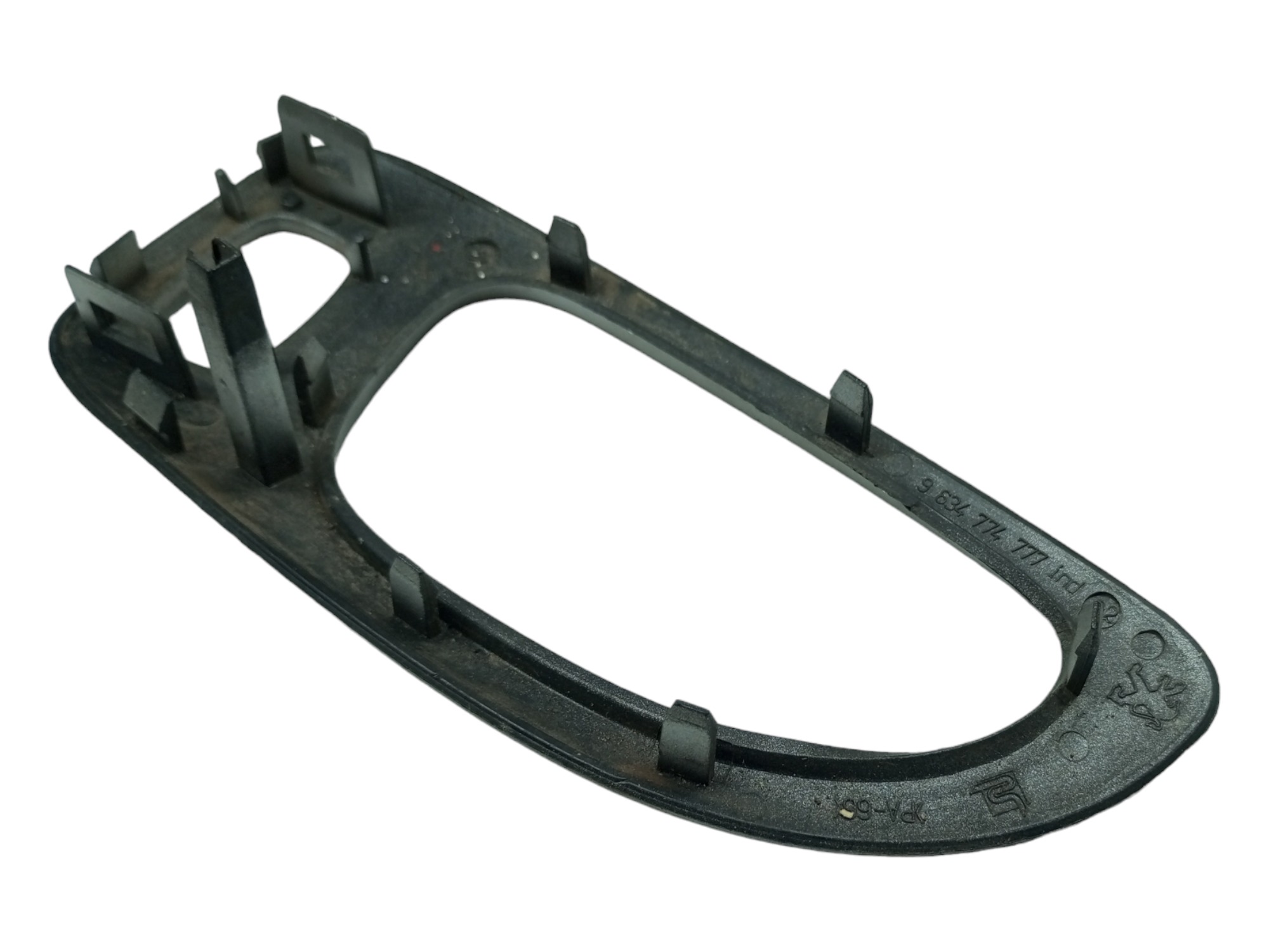 Moldura Macaneta Externa Peugeot 307 2007 Traseira Esquerda Prata 5