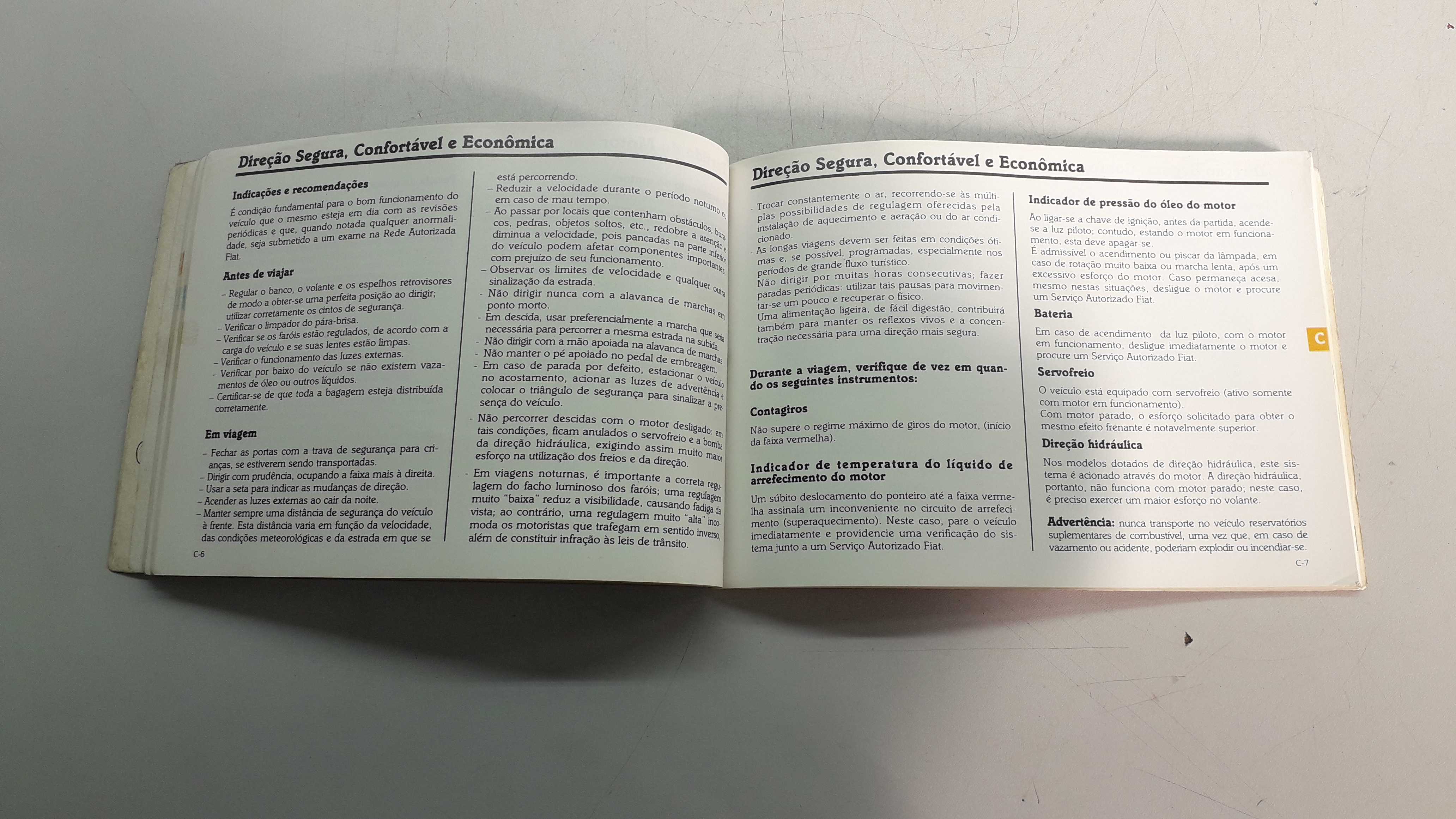 Manual De Uso E Manutenção Fiat Tipo 1993 2