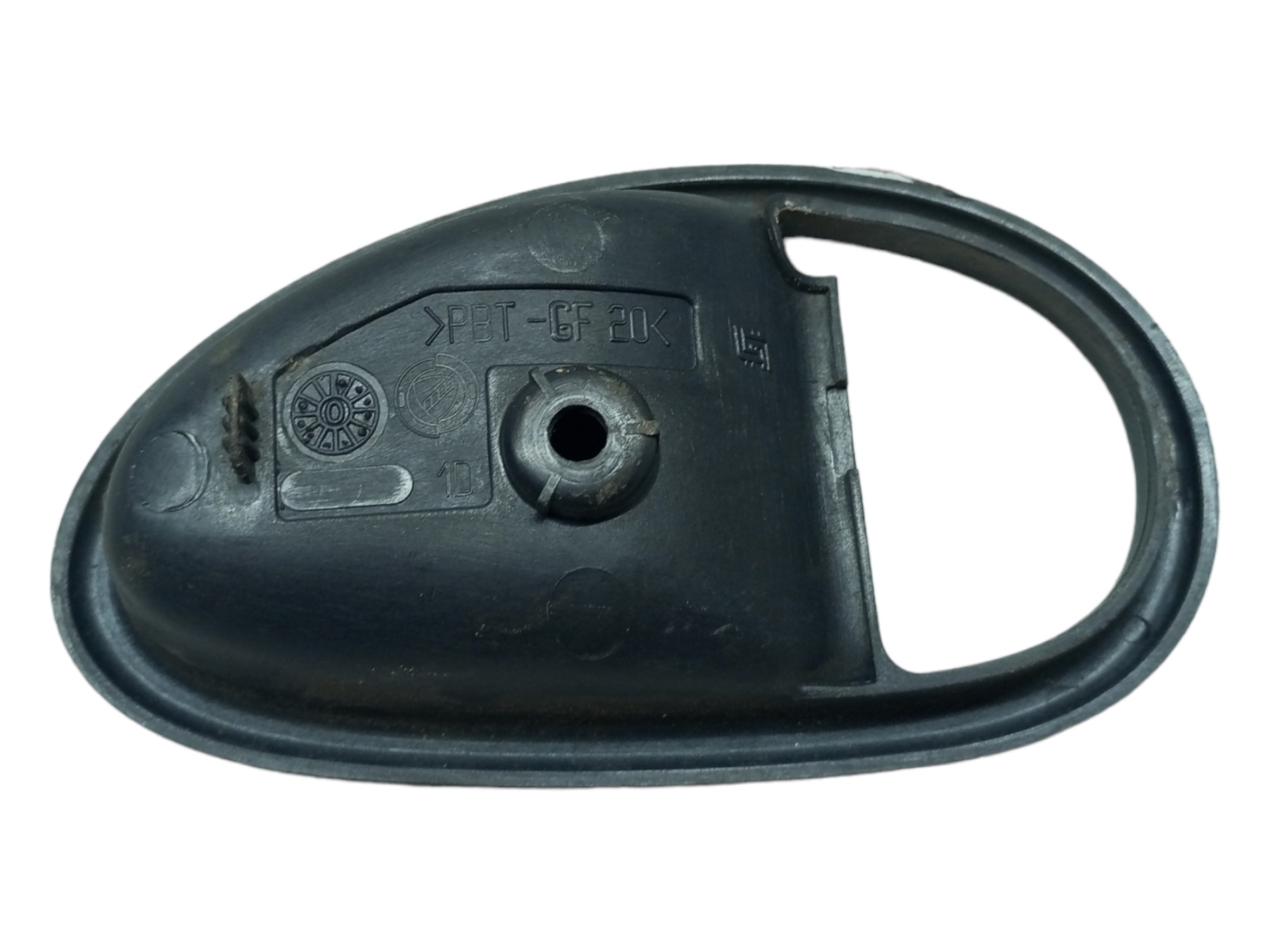 Moldura Macaneta Interna Palio 98 2002 Traseiro Direito Preto Traseira 2