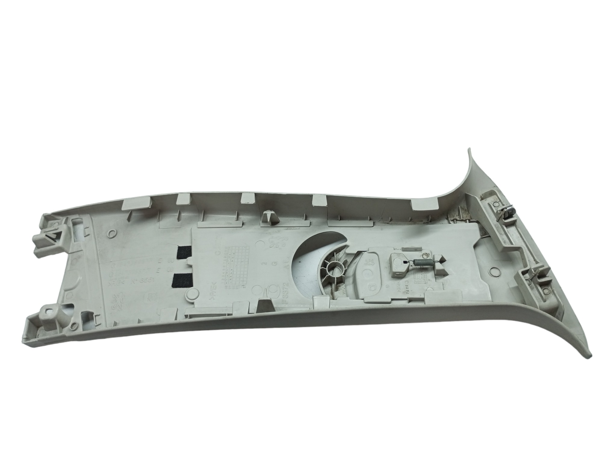 Moldura Coluna Peugeot 307 2007 2009 2012 Lado Esquerdo 4