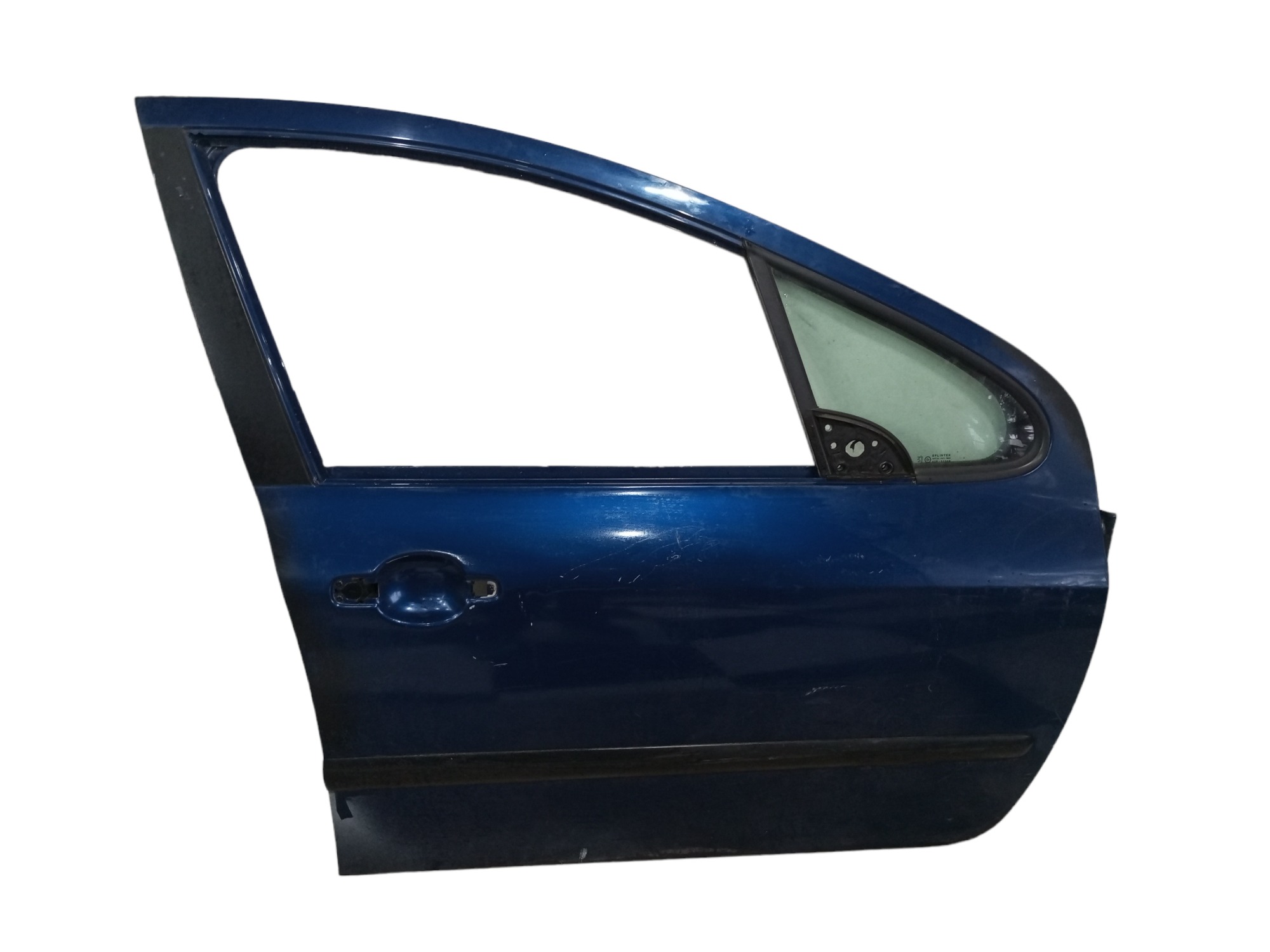 Porta Peugeot 307 2003 2004 2005 2008 Dianteira Direita Dianteira Direita Azul 1