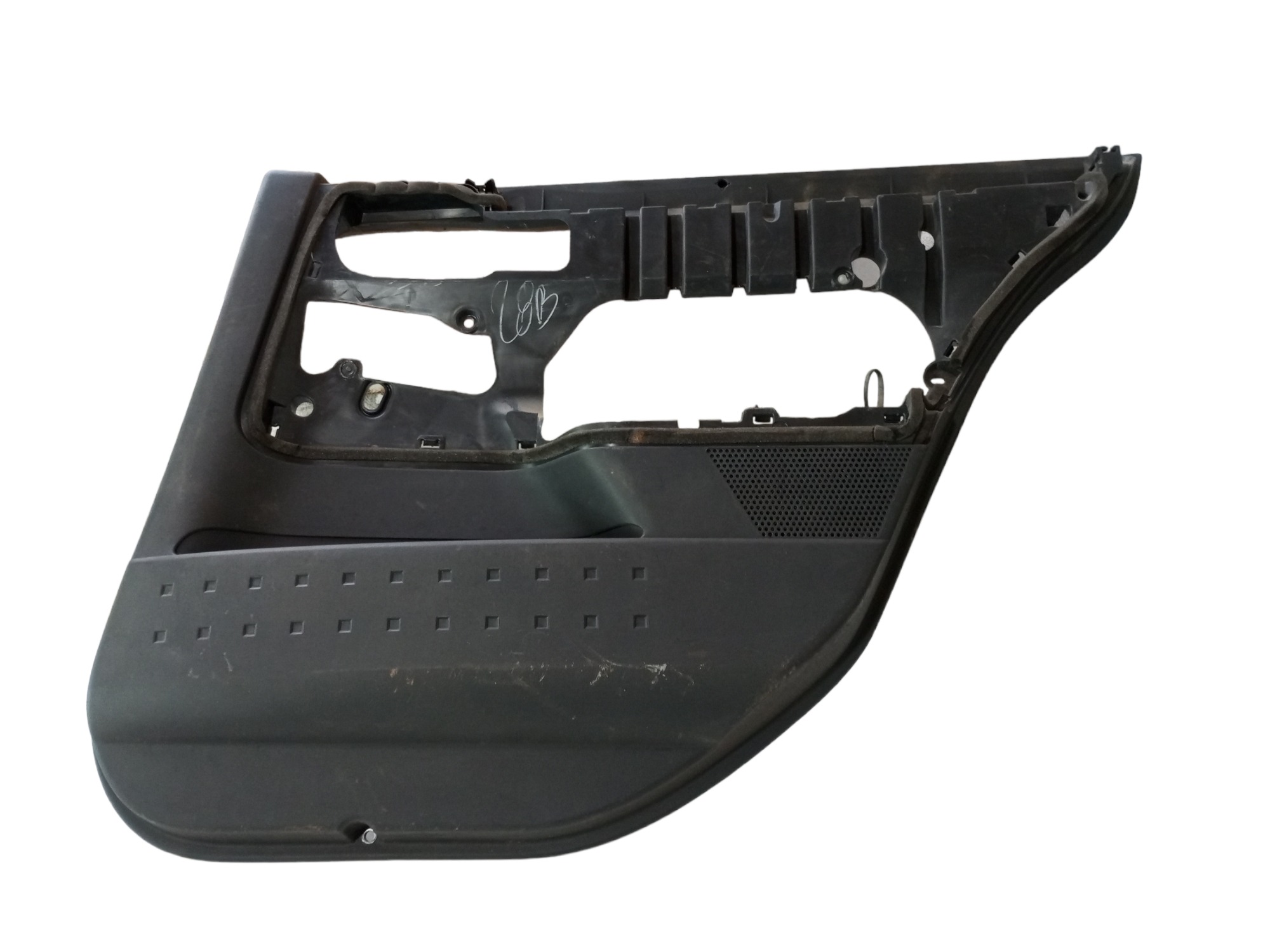 Forro Porta Megane 2008 2009 2010 Traseiro Direito Renault  Preto 1