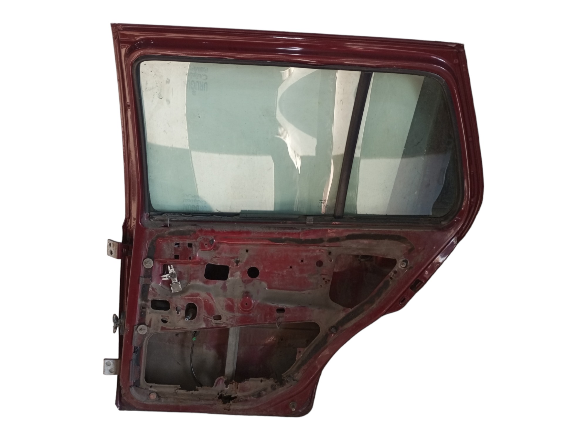 Porta Golf 95 96 97 98 99 Traseira Direita Mk3 Volkswagen Traseira Direita Vermelha 7
