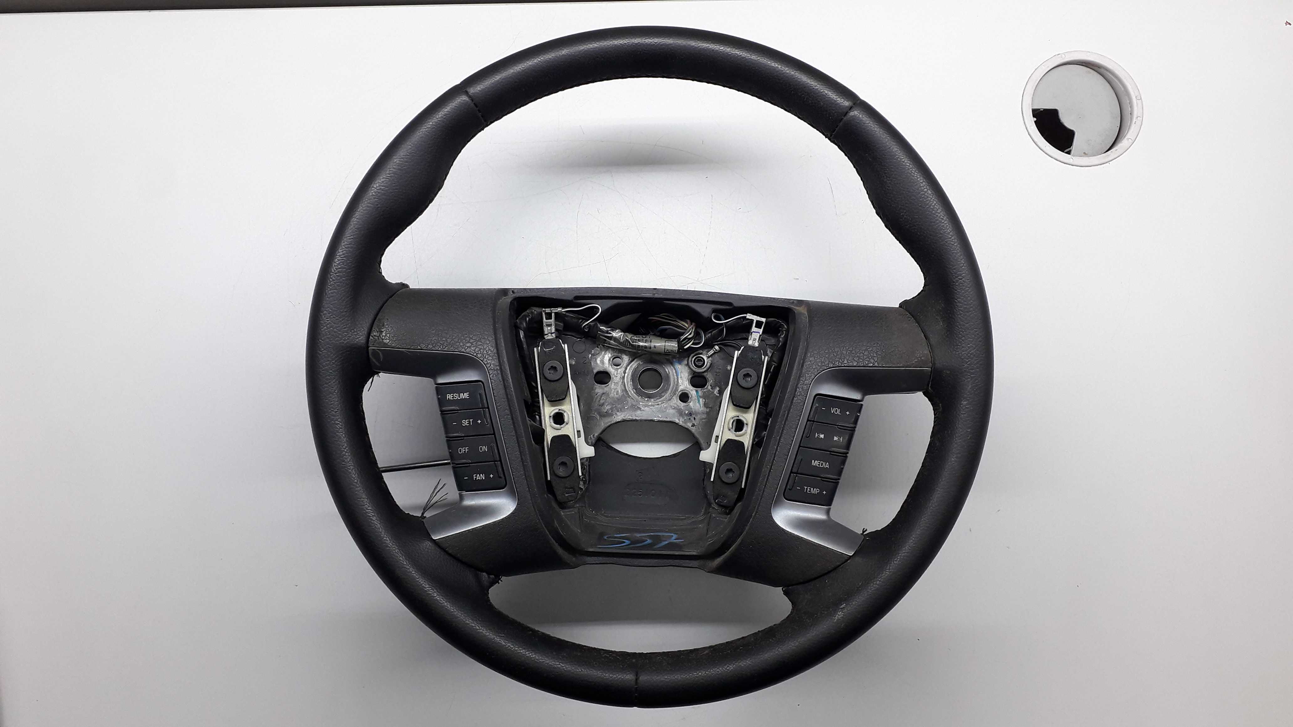 Volante De Direção Com Comando De Som Ford Fusion 2007 Preto