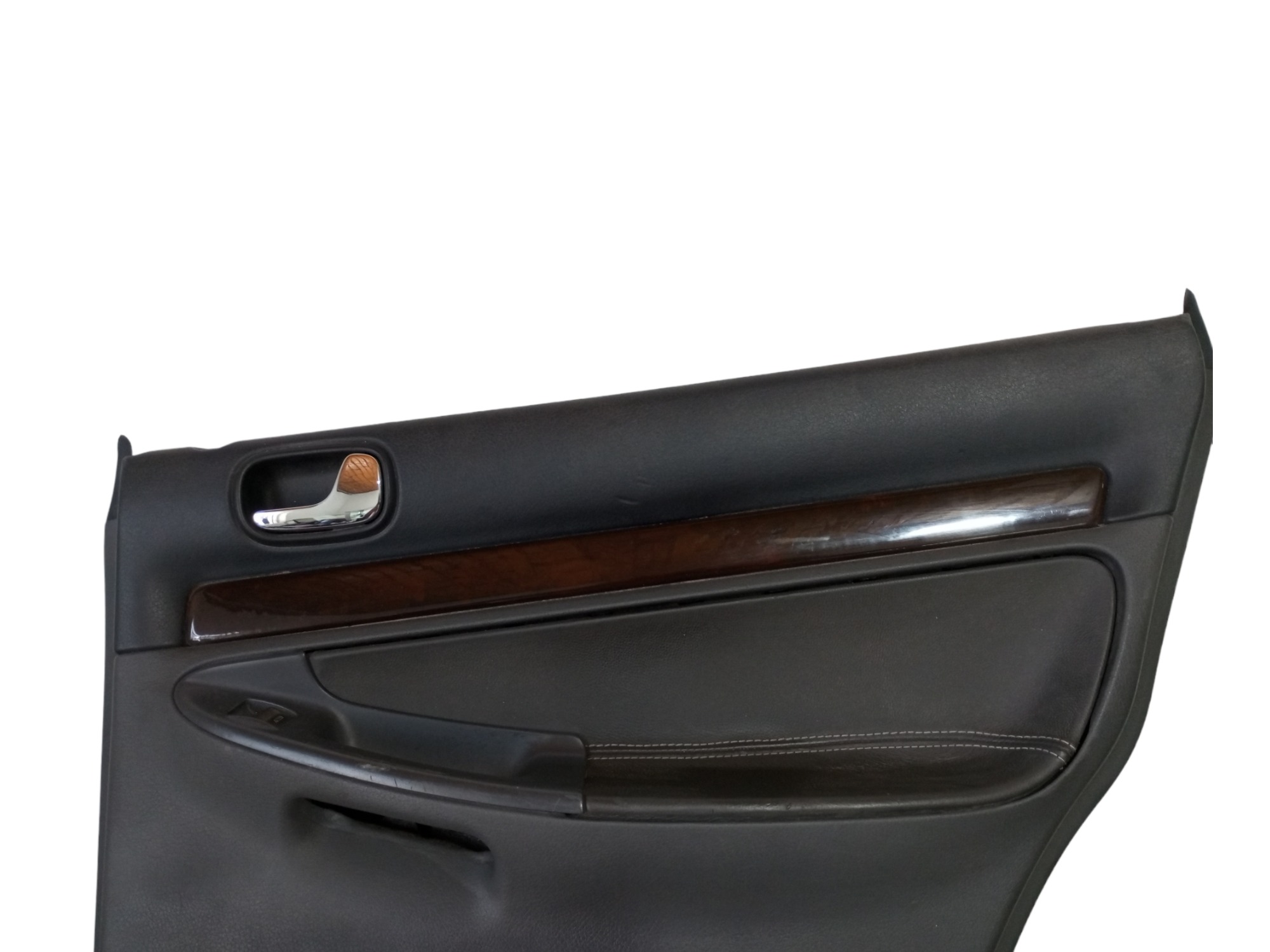 Forro Porta Audi A4 99 2000 2001 2002 Traseira Direita  Preto 2