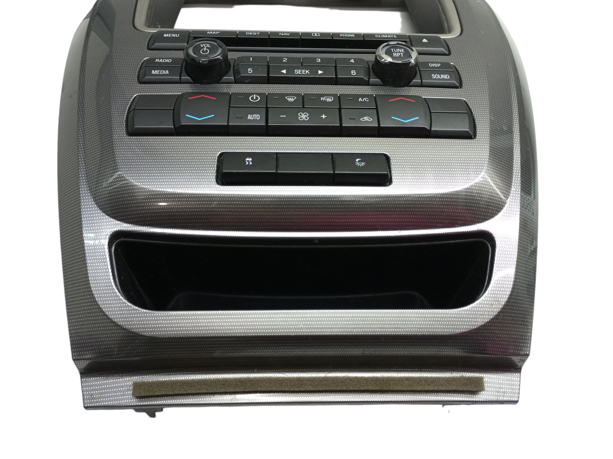 Comando Radio Ford Fusion 3.0 2010 2011 Moldura Midia 2