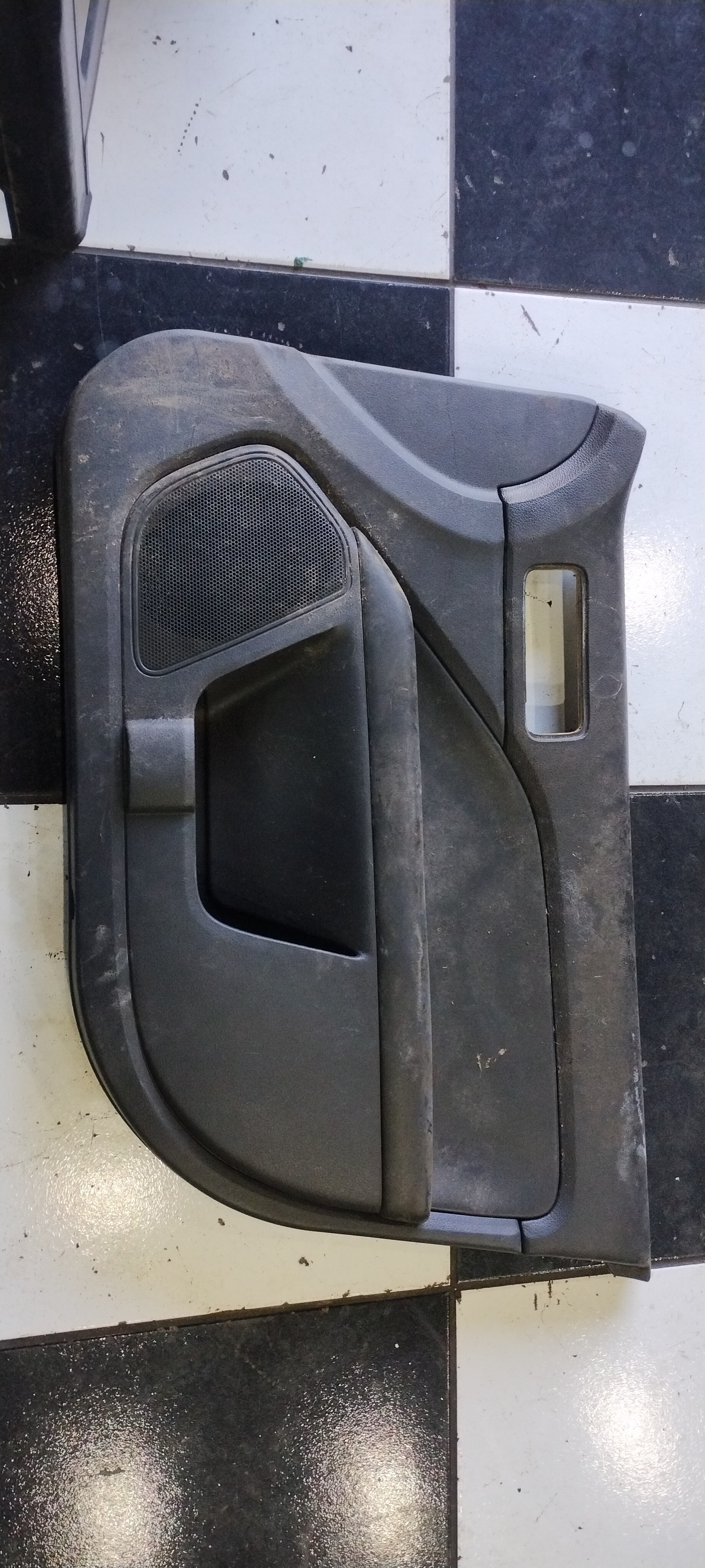 Forro De Porta Dianteiro Direito Ford Fusion 09/12 Preto