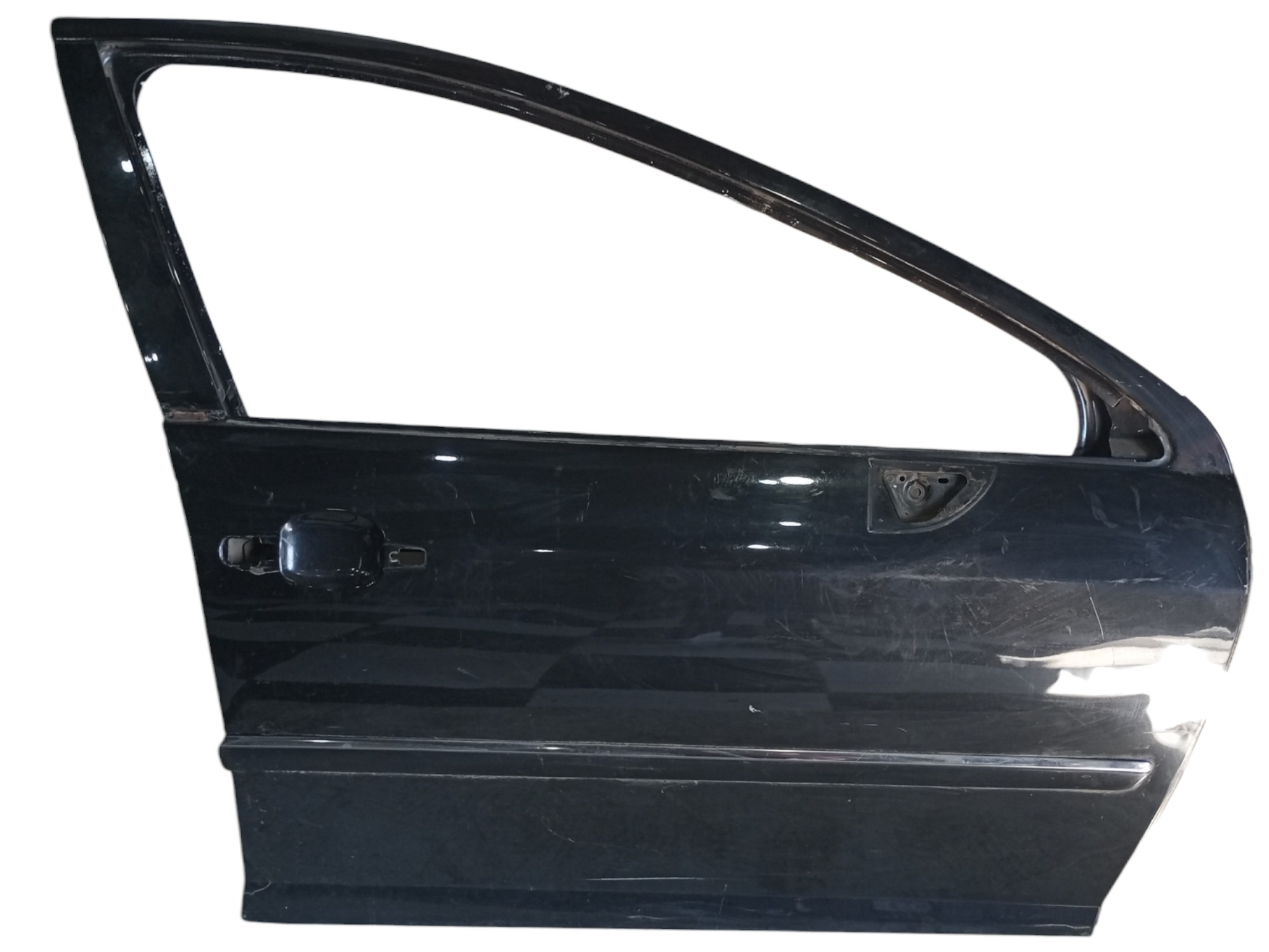 Porta Peugeot 407 2006 2007 2008 2009 Dianteira Direita Dianteira Direito Preta 1